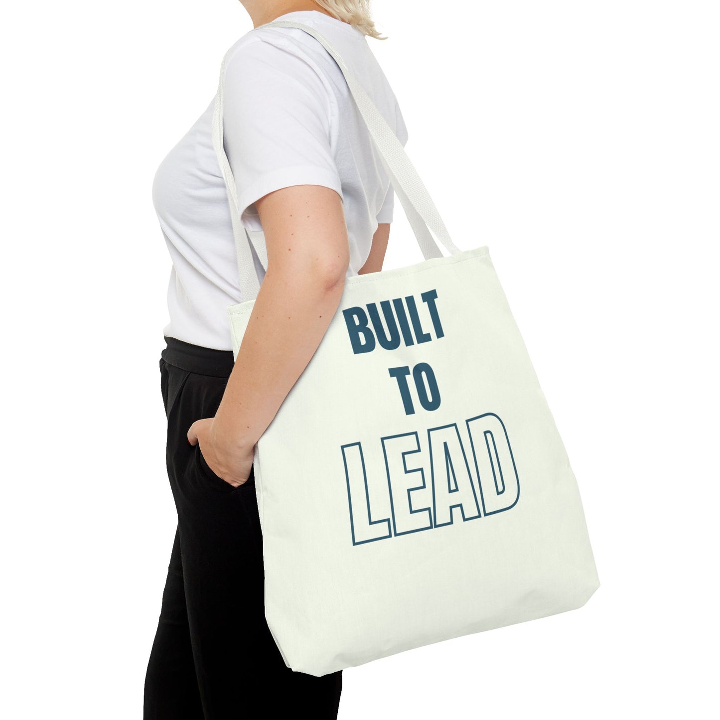 Built to Lead Durable Everyday Tote Bag – Spacious, Lightweight & Versatile for Work, Gym & Travel