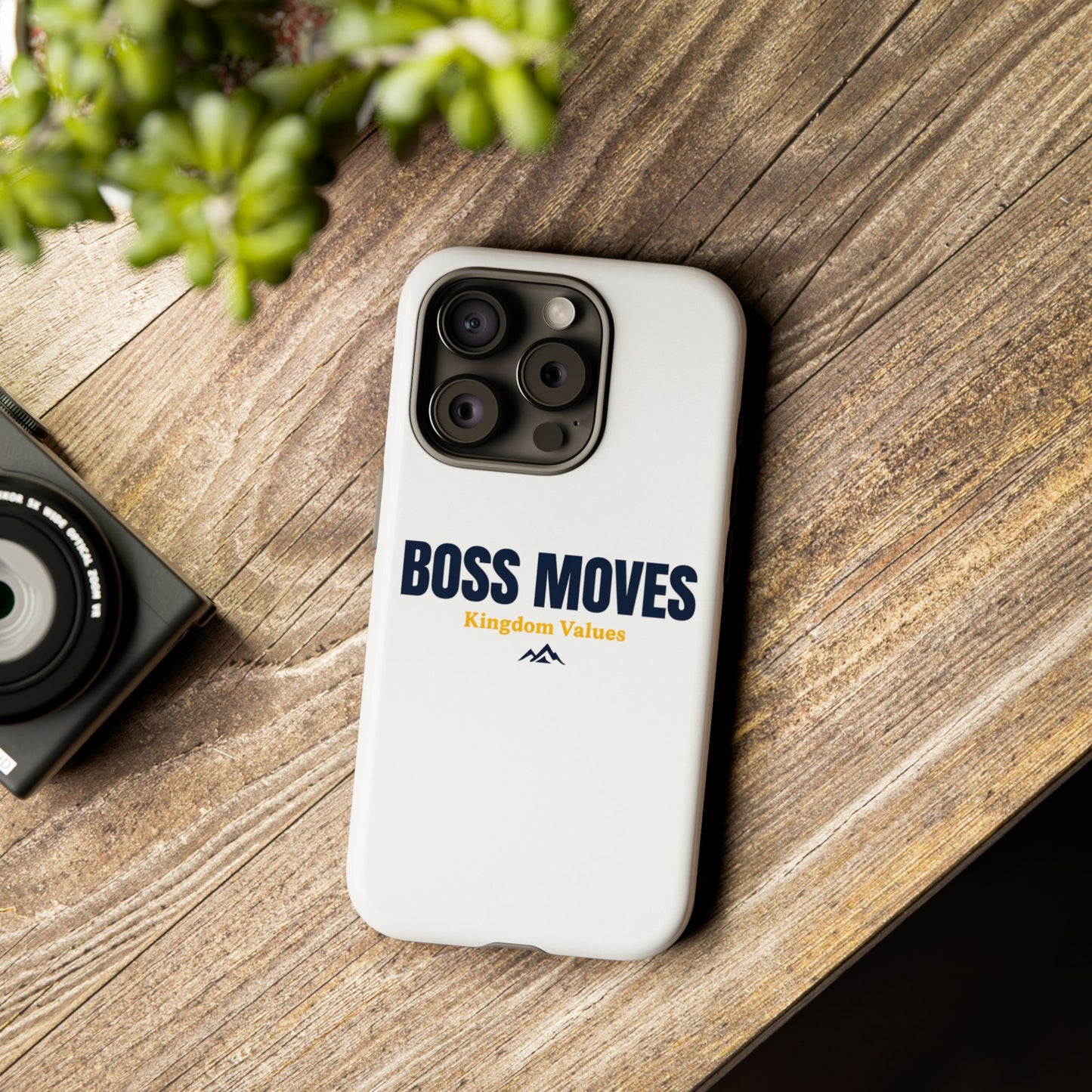 Boss Moves Phone Case - Kingdom Values Design for iPhone 12 to iPhone 16