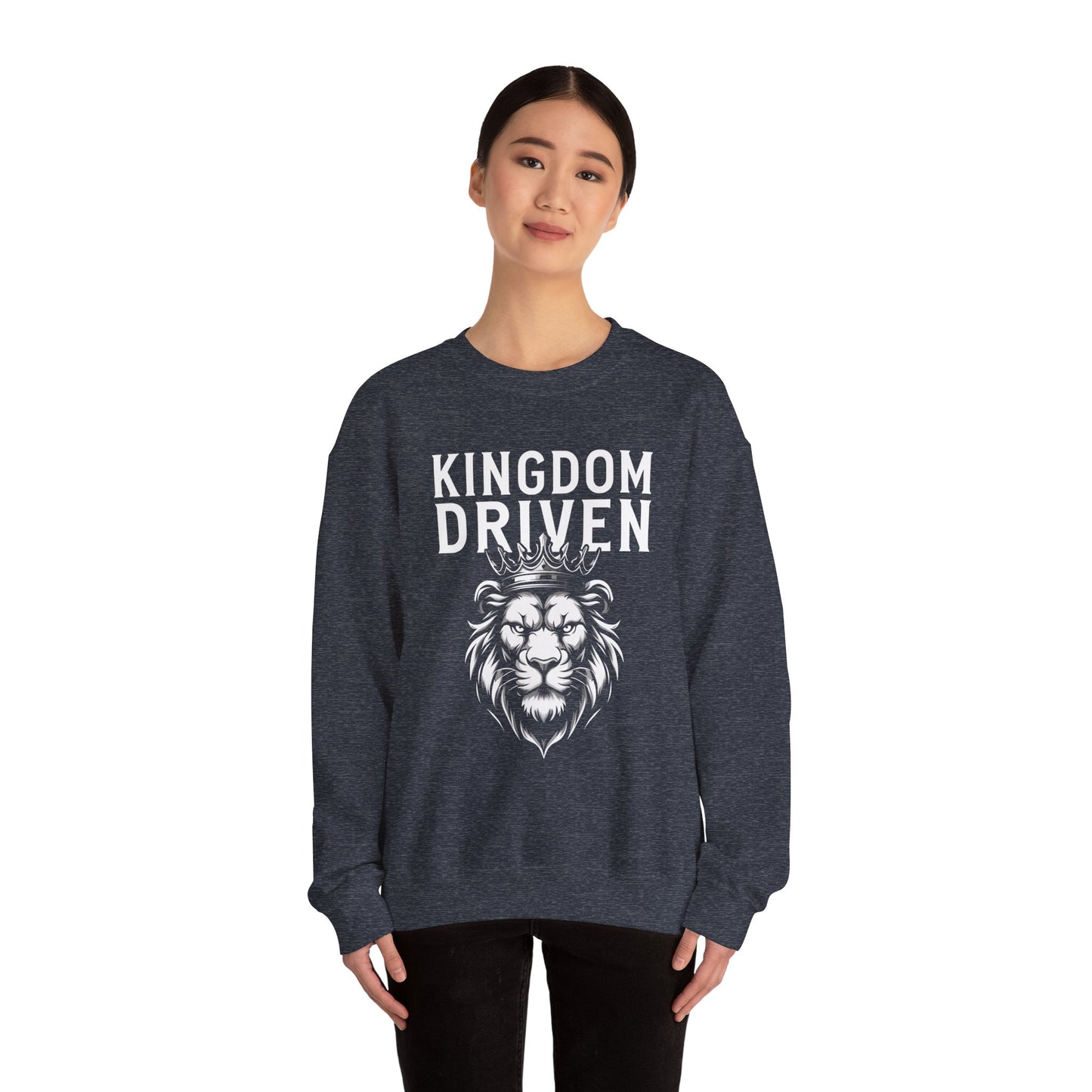 Kingdom Driven Crewneck Sweatshirt – Soft Fleece, Casual Comfort, Everyday Streetwear