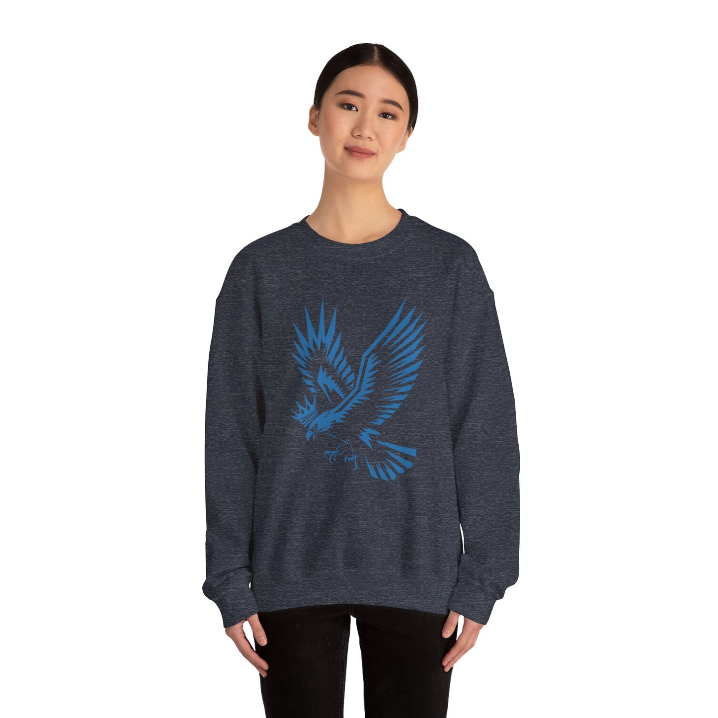 Unisex Heavy Blend Crewneck Sweatshirt – Soft Fleece, Classic Fit, Warm & Durable