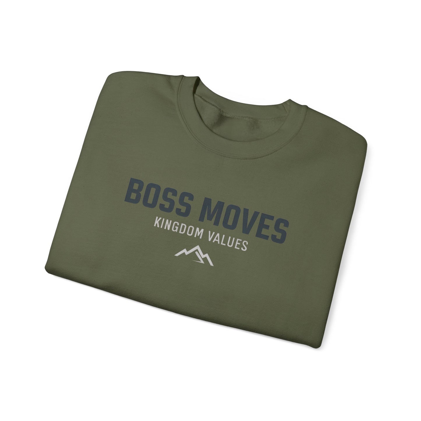 Boss Moves Crewneck Sweatshirt – Soft & Cozy Unisex Pullover for Casual & Streetwear Style