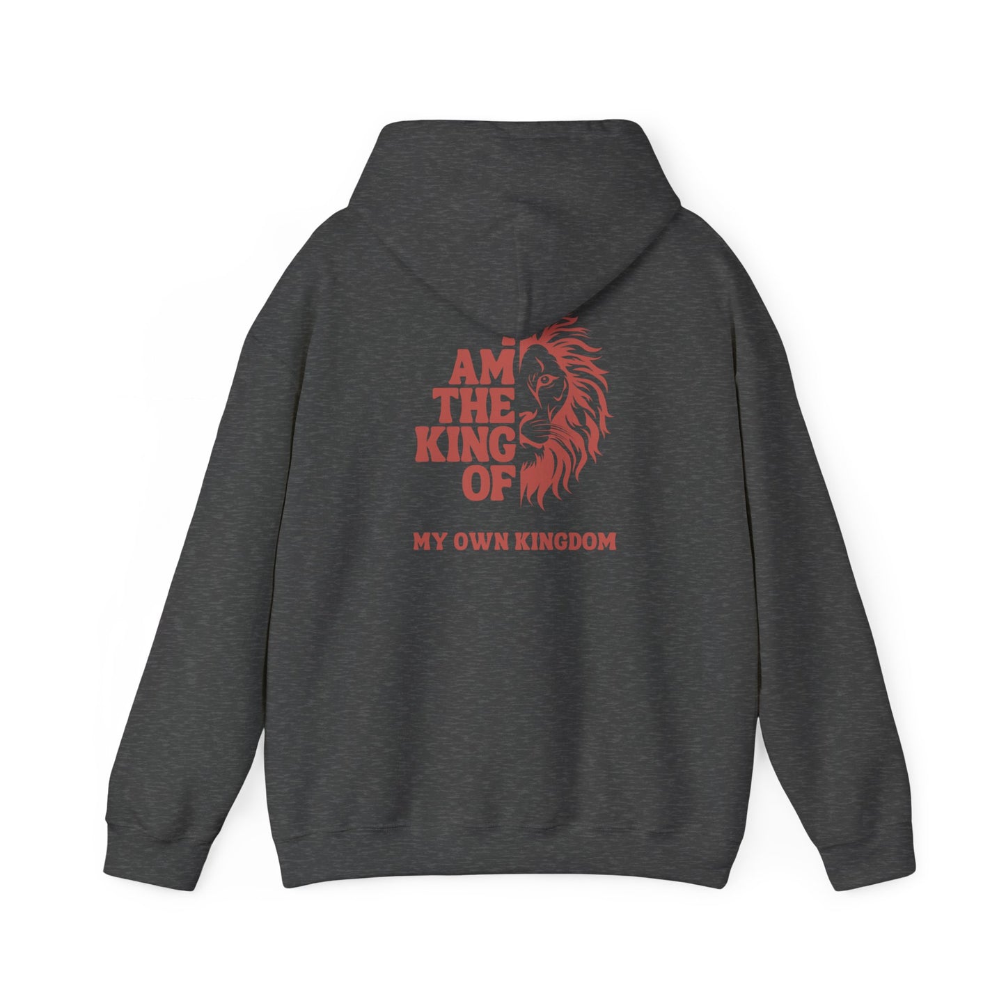 King Design Unisex Heavy Blend Hoodie – Soft Fleece, Warm & Durable for Everyday Wear