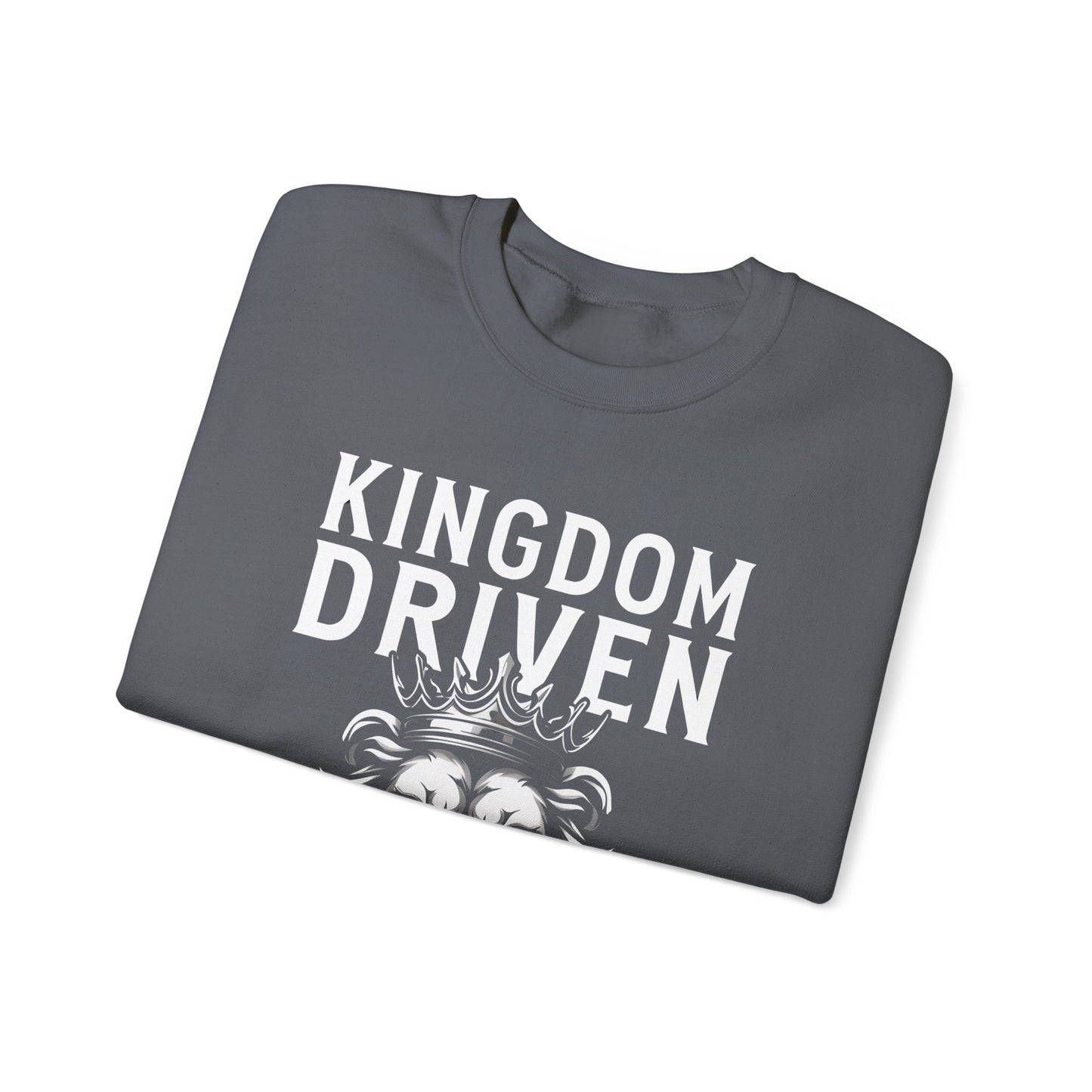 Kingdom Driven Crewneck Sweatshirt – Soft Fleece, Casual Comfort, Everyday Streetwear