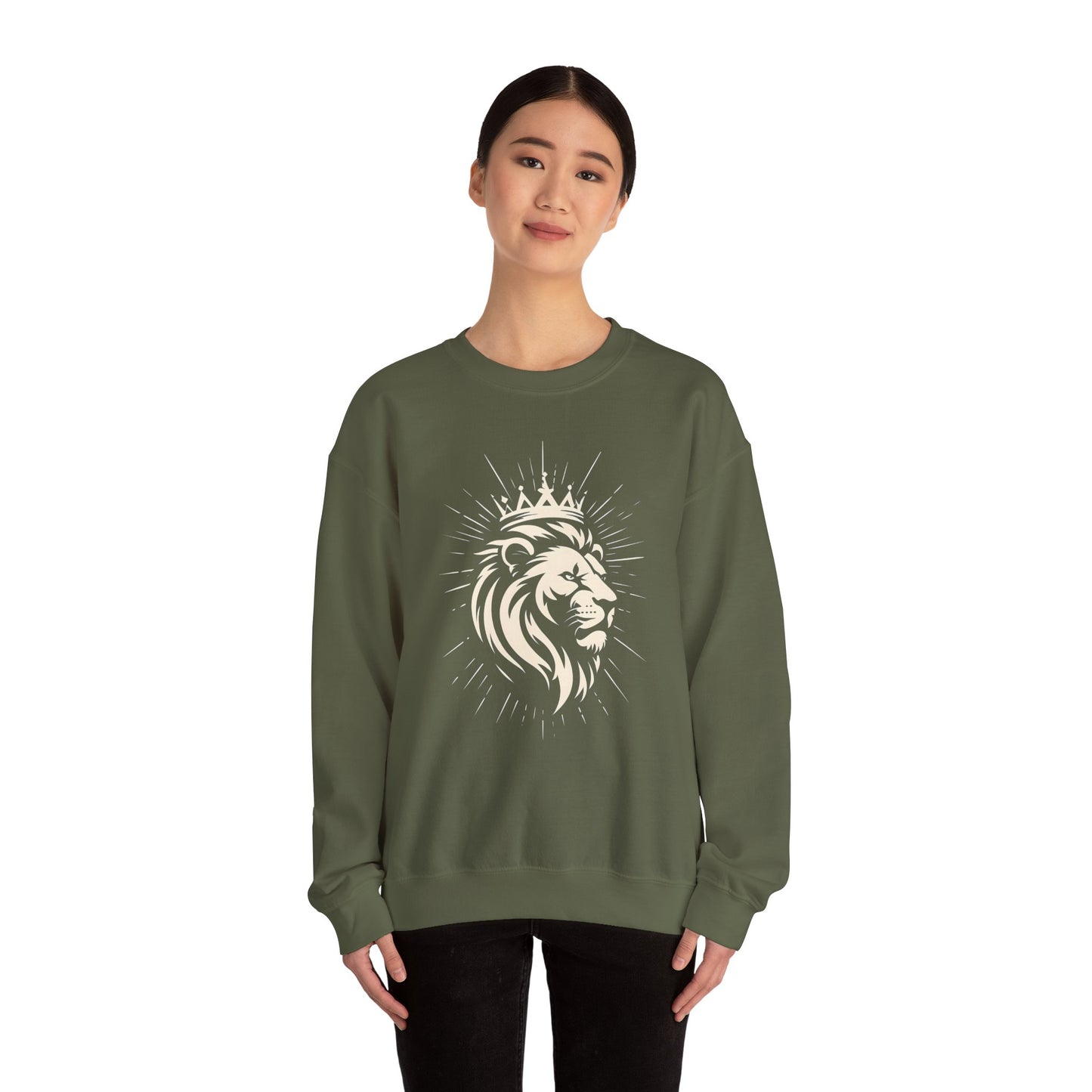 Unisex Heavy Blend Crewneck Sweatshirt – Soft Fleece, Classic Fit, Warm & Durable