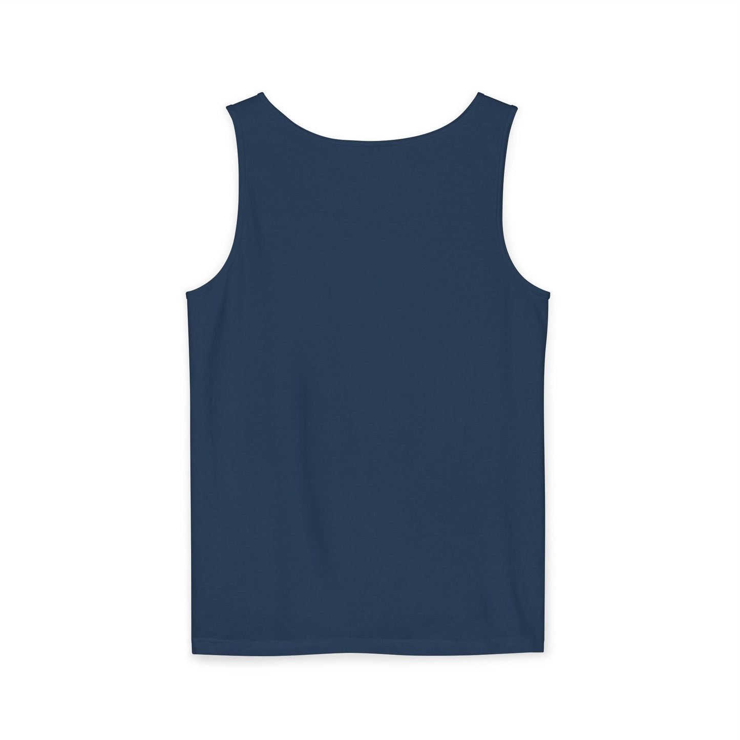 Beach Time (Ivory) Unisex Garment-Dyed Tank Top – Summer Fit for Beach Days, Relaxed Casual Wear, Travel Outfit