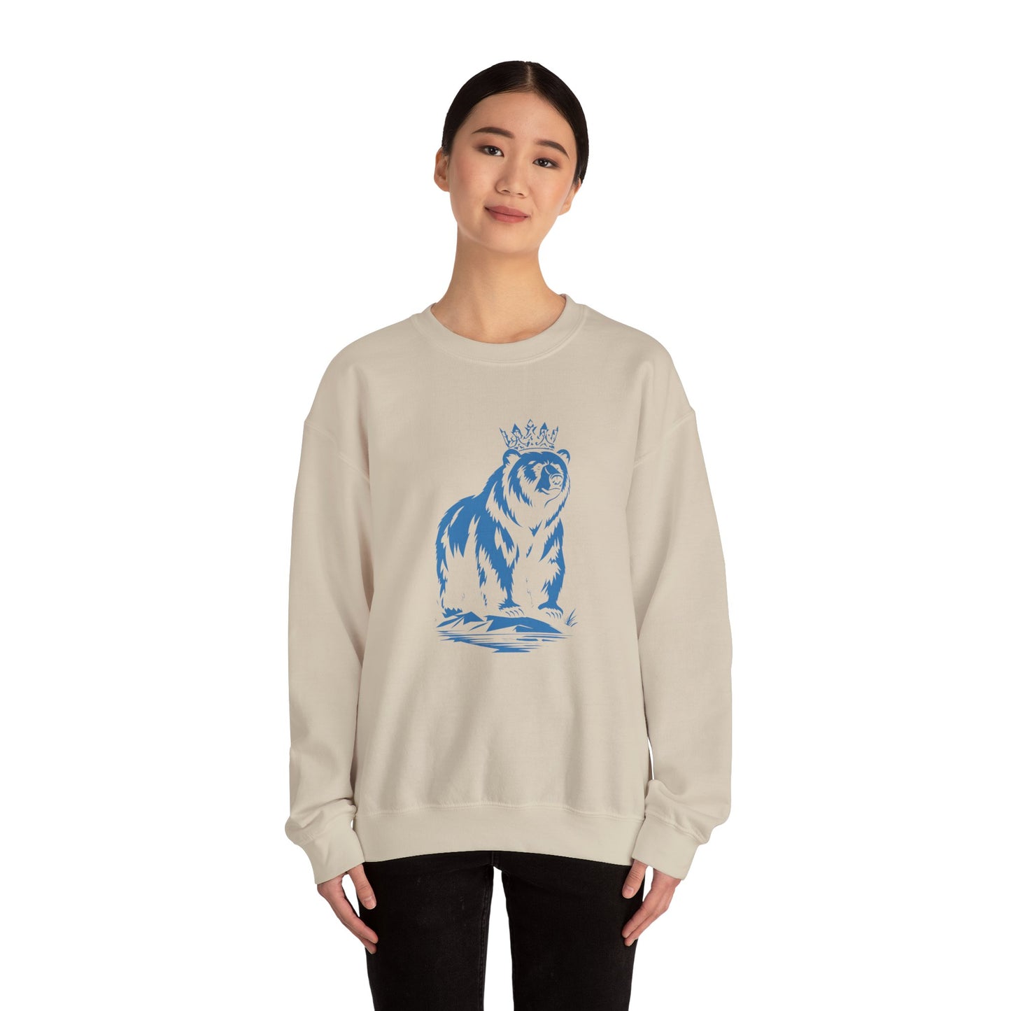 Unisex Heavy Blend Crewneck Sweatshirt – Soft Fleece, Classic Fit, Warm & Durable