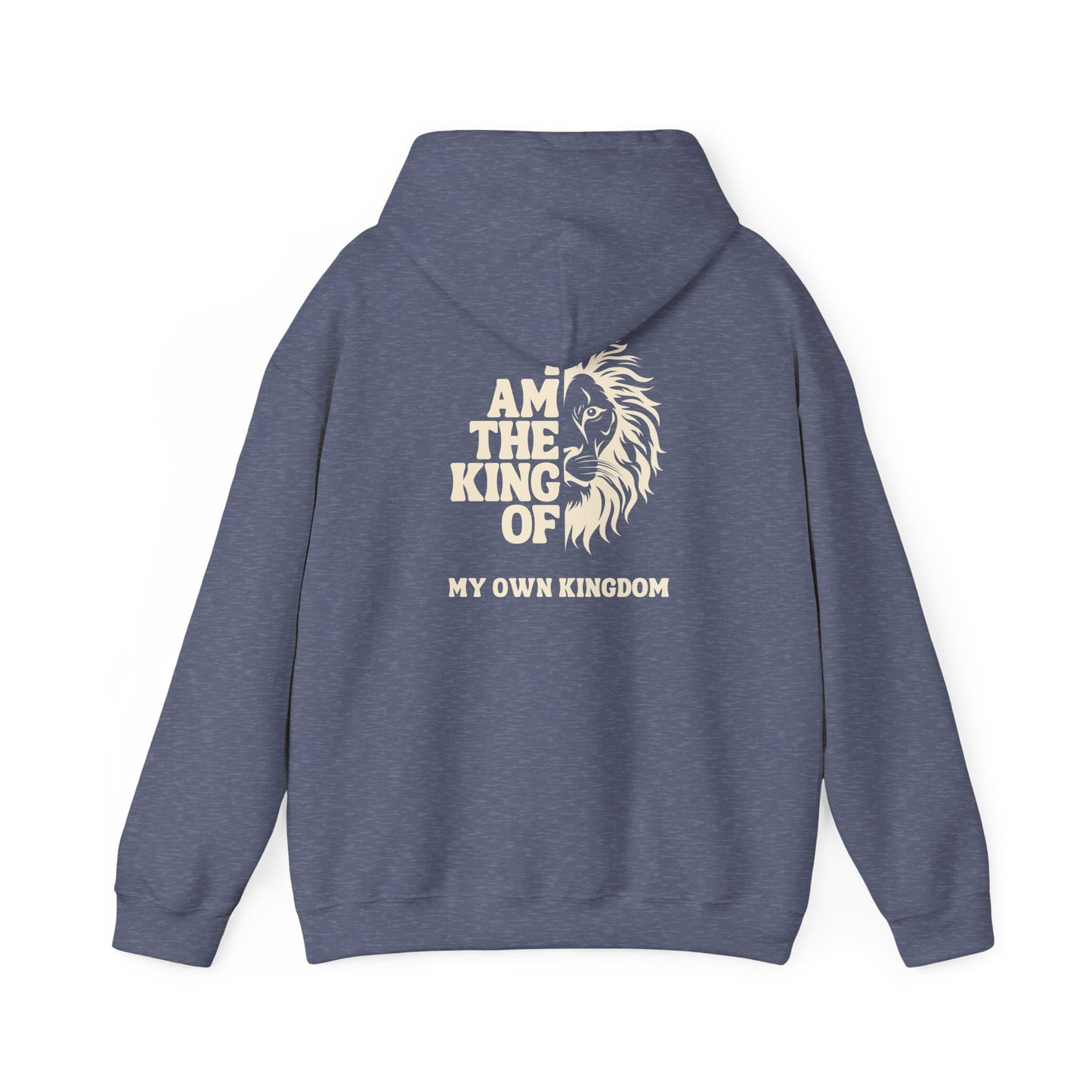 King Design Unisex Heavy Blend Hoodie – Soft Fleece, Warm & Durable for Everyday Wear