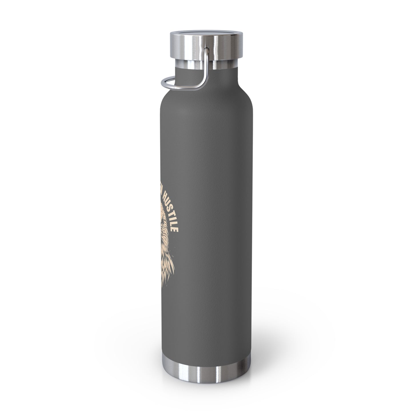 Purpose-Driven Hustle Insulated Water Bottle – 22oz Copper Vacuum, Double-Wall Stainless Steel, Hot & Cold Retention