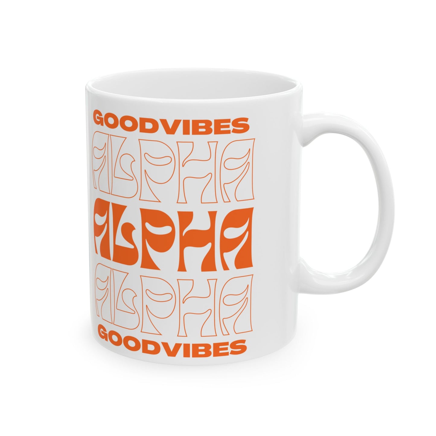 Ceramic Coffee Mug, GVA3X | Gift for Coffee Lovers, Office Decor,
