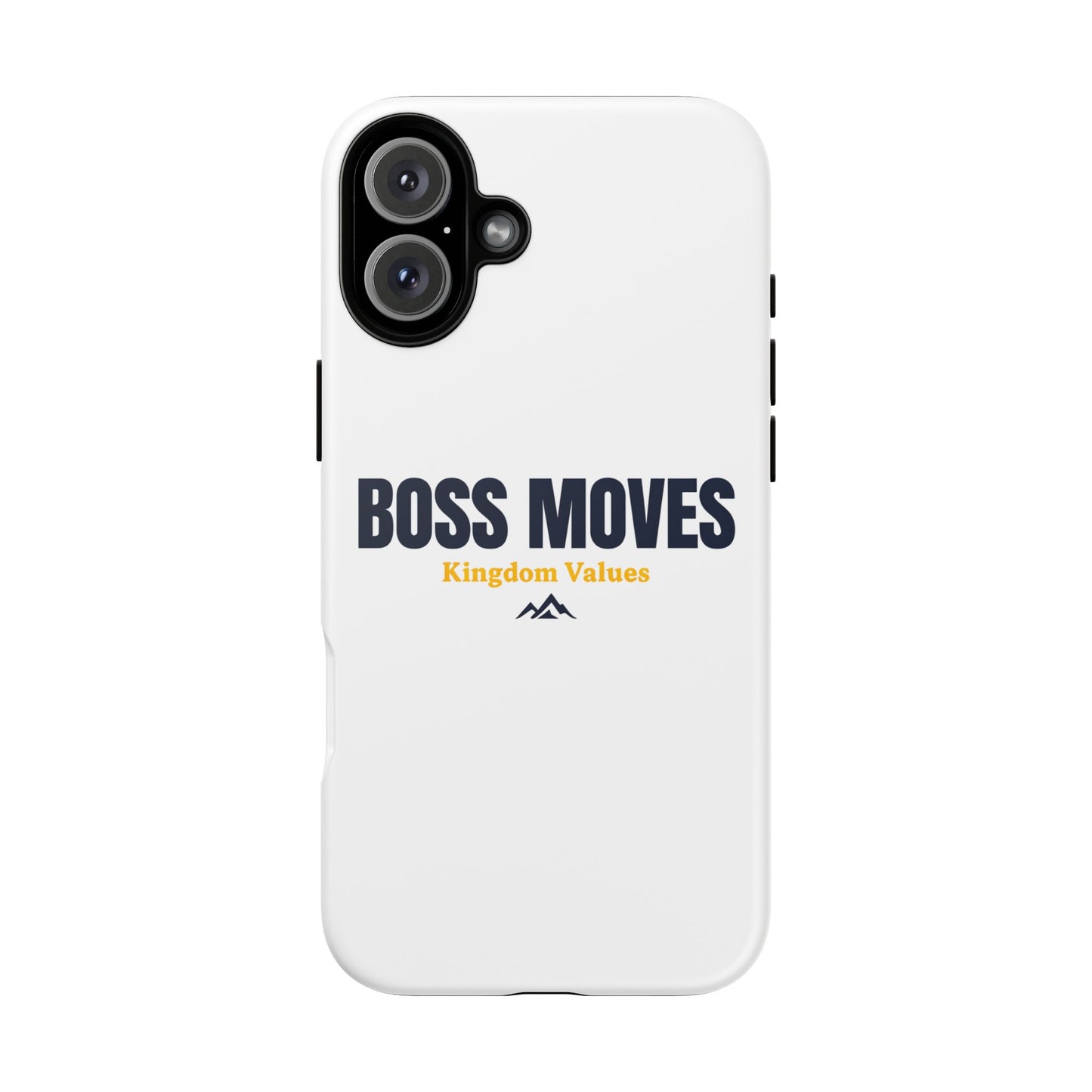 Boss Moves Phone Case - Kingdom Values Design for iPhone 12 to iPhone 16
