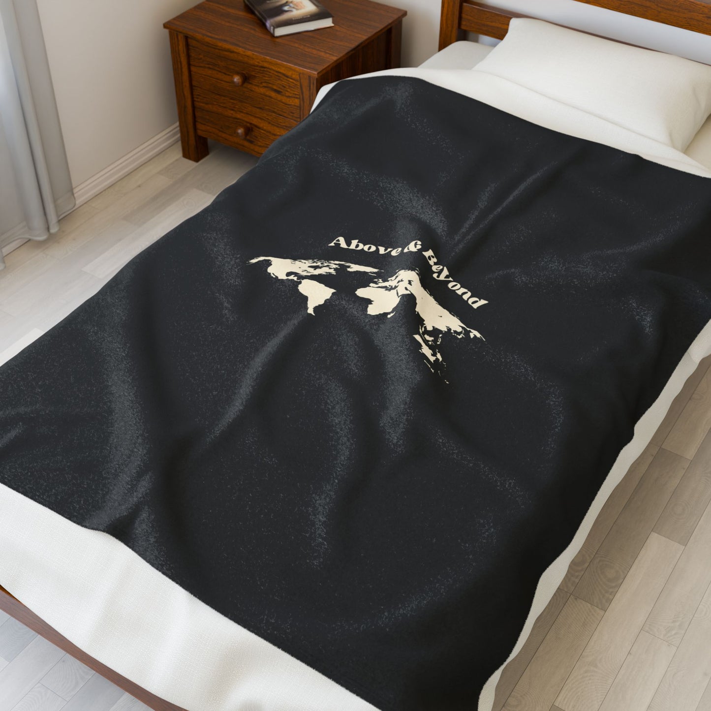 A&B Velveteen Plush Blanket – Ultra-Soft, Warm & Durable for Home & Gifts