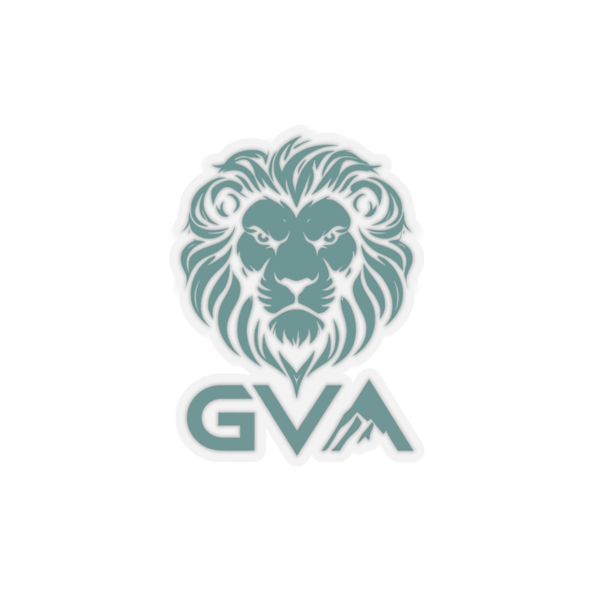 GVA Logo Sticker – Durable Kiss-Cut Design, Glossy Finish, Scratch-Resistant