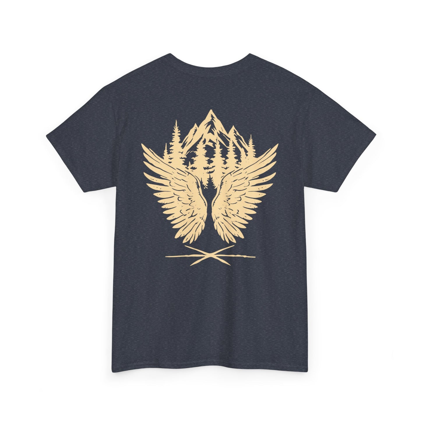 GVA Unisex Heavy Cotton T-Shirt – Durable, Soft Fabric, Everyday Casual Wear