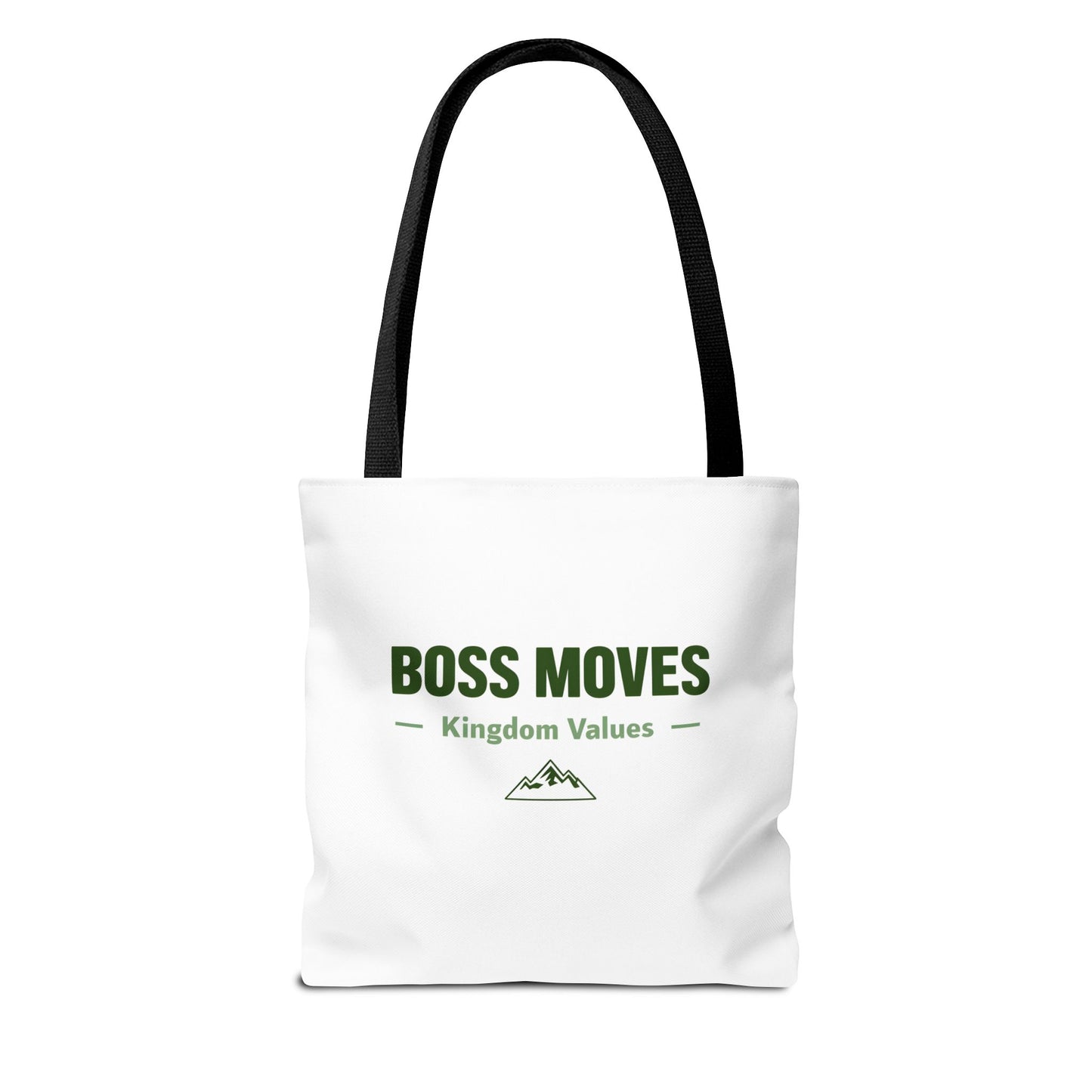 Boss Moves Tote Bag β Durable Canvas Bag with Empowering Kingdom Values Design for Everyday Use