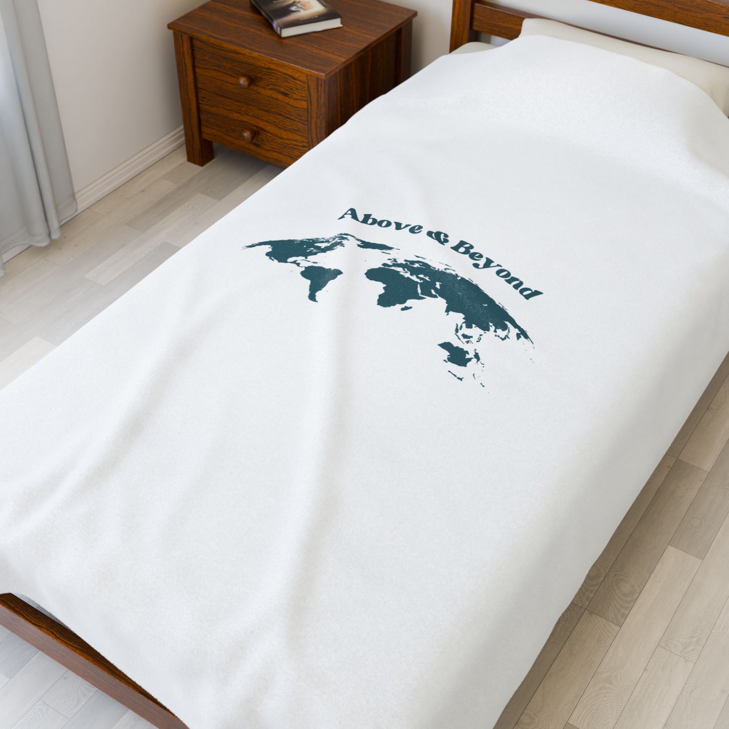 A&B Velveteen Plush Blanket – Ultra-Soft, Warm & Durable for Home & Gifts