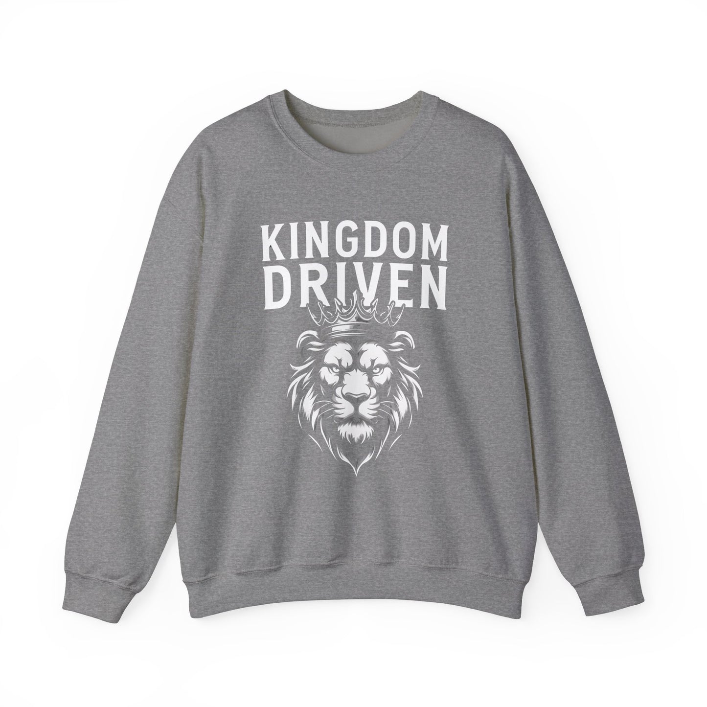Kingdom Driven Crewneck Sweatshirt – Soft Fleece, Casual Comfort, Everyday Streetwear