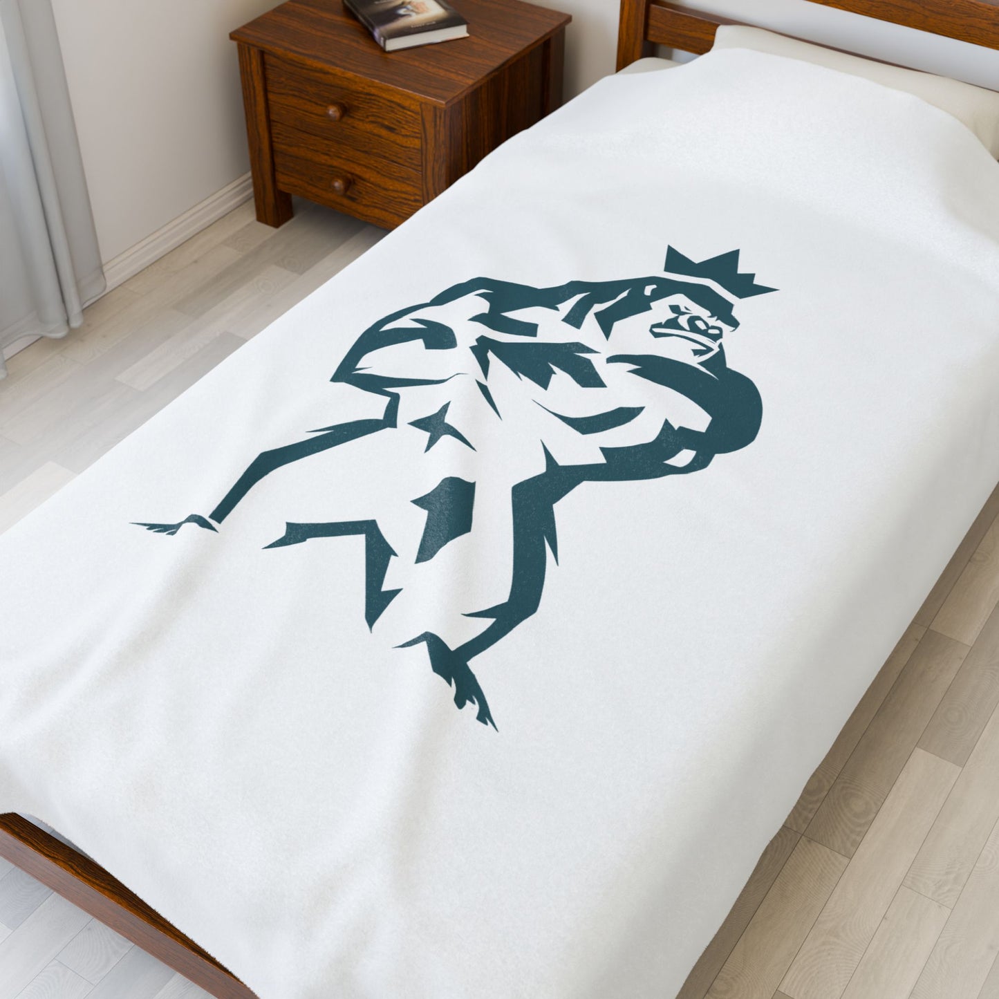 GVA Spirit Animal Velveteen Plush Blanket – Ultra-Soft, Warm & Durable for Home & Gifts