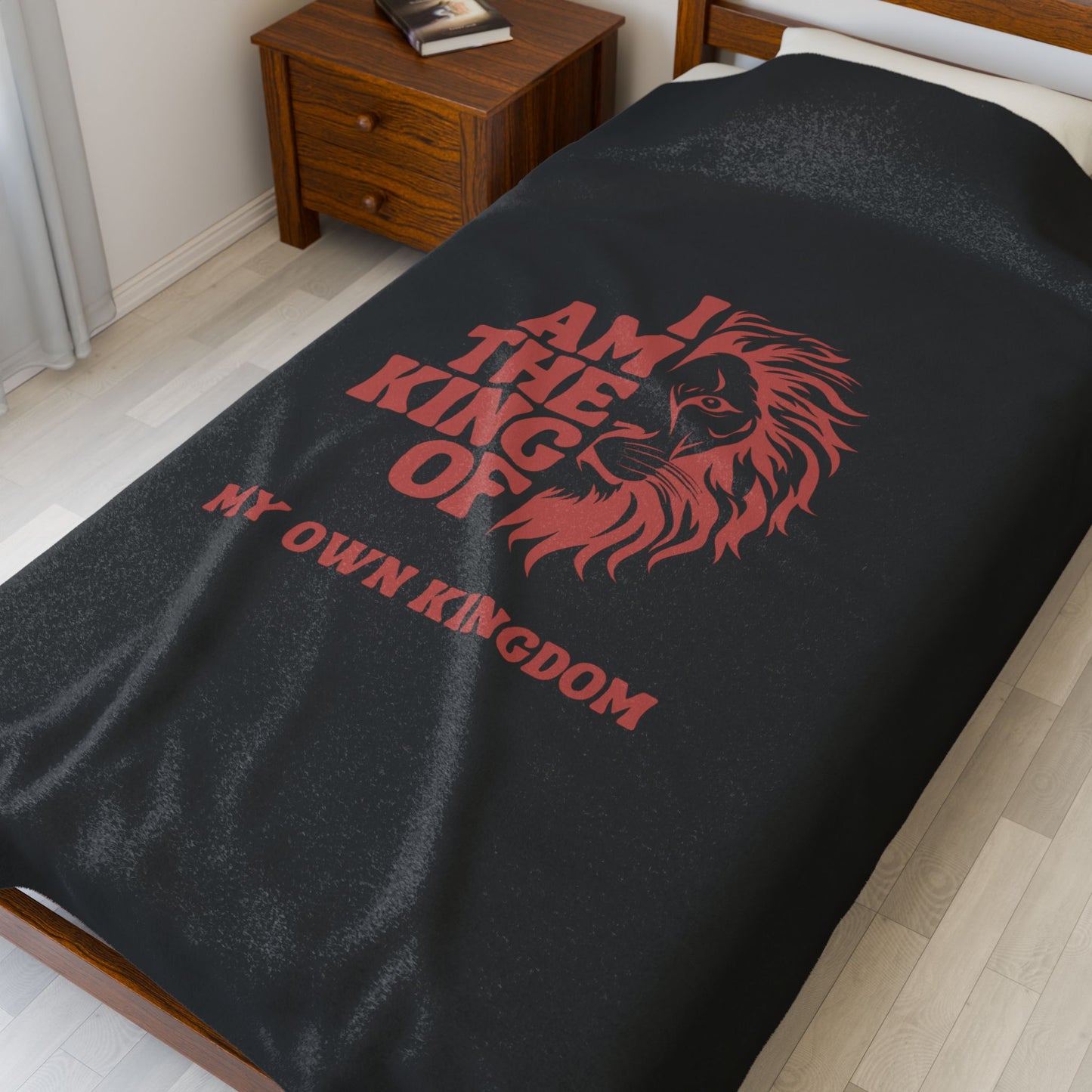 King Design Velveteen Plush Blanket – Ultra-Soft, Warm & Durable for Home & Gifts
