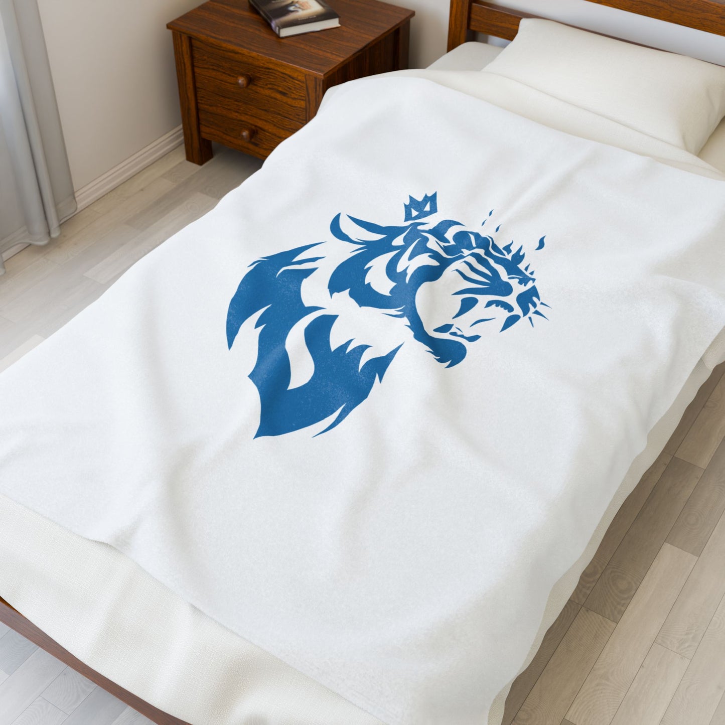 GVA Spirit Animal Velveteen Plush Blanket – Ultra-Soft, Warm & Durable for Home & Gifts