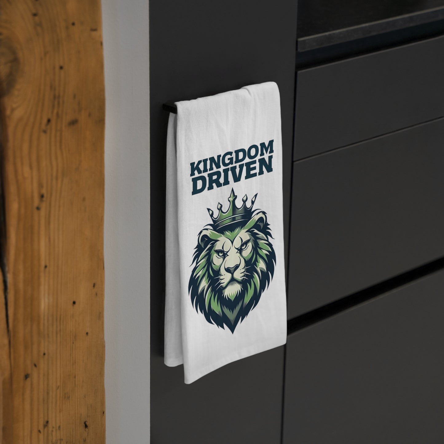 Kingdom Driven Absorbent & Durable Cotton Tea Towel – Quick-Drying Kitchen Essential