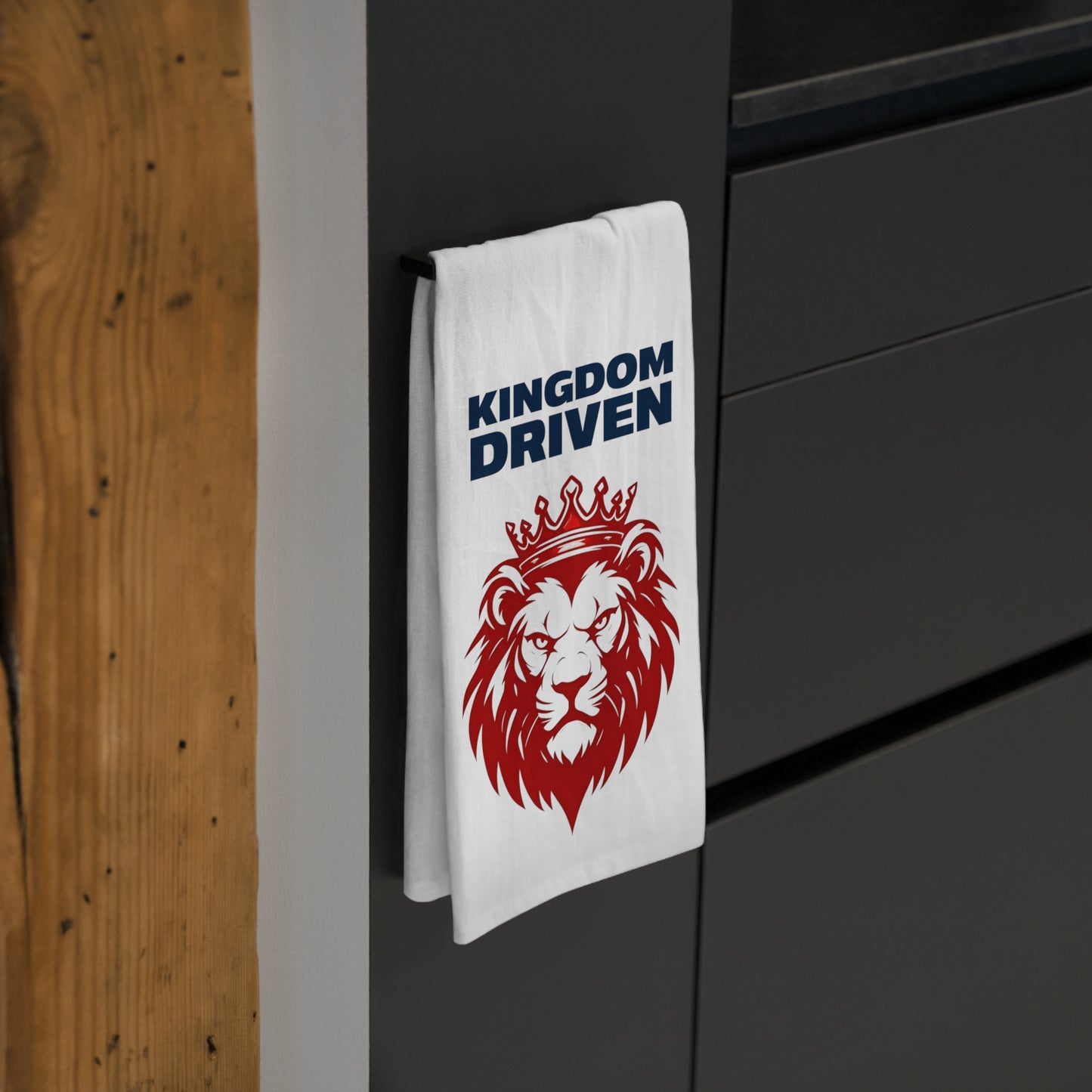 Kingdom Driven Absorbent & Durable Cotton Tea Towel – Quick-Drying Kitchen Essential
