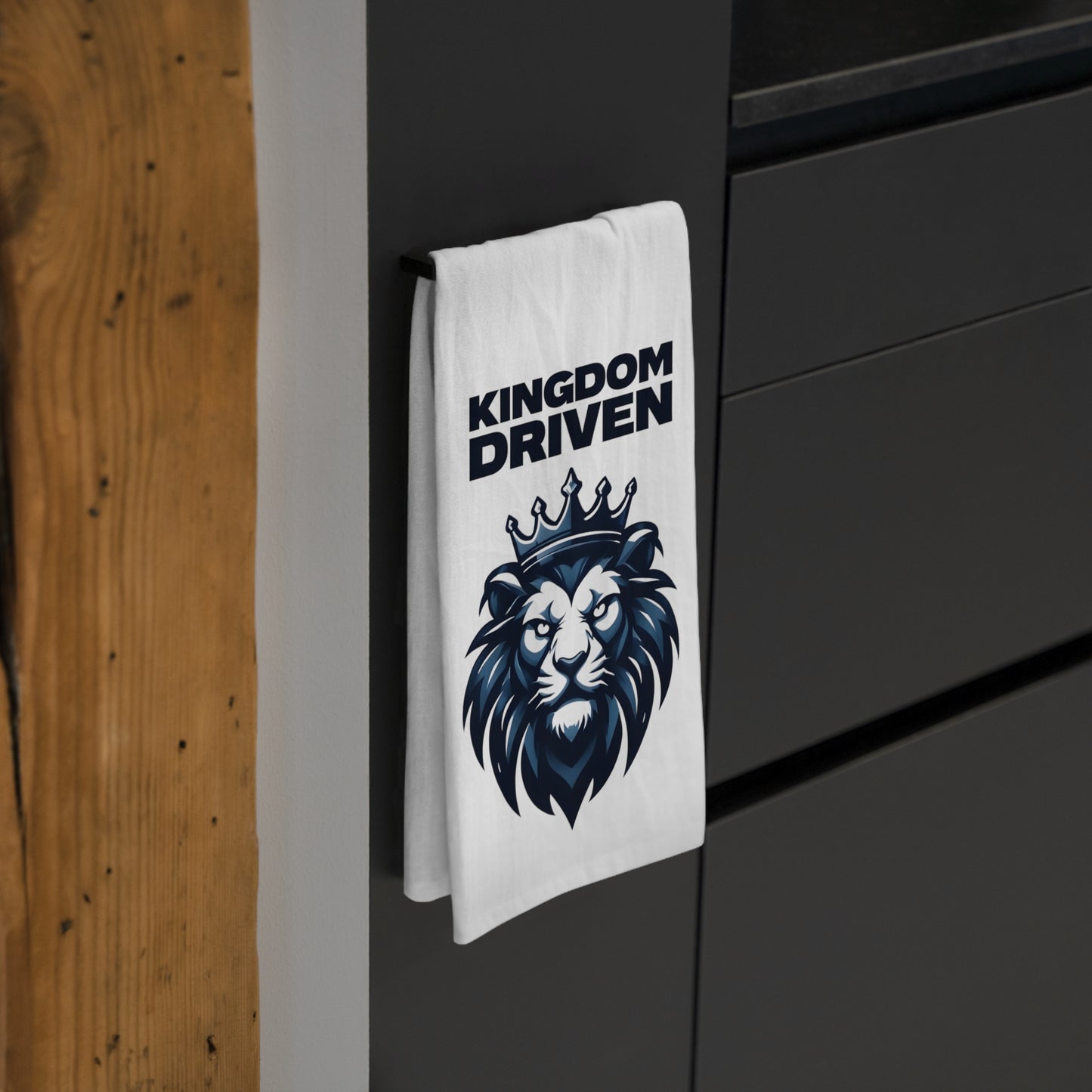 Kingdom Driven Absorbent & Durable Cotton Tea Towel – Quick-Drying Kitchen Essential