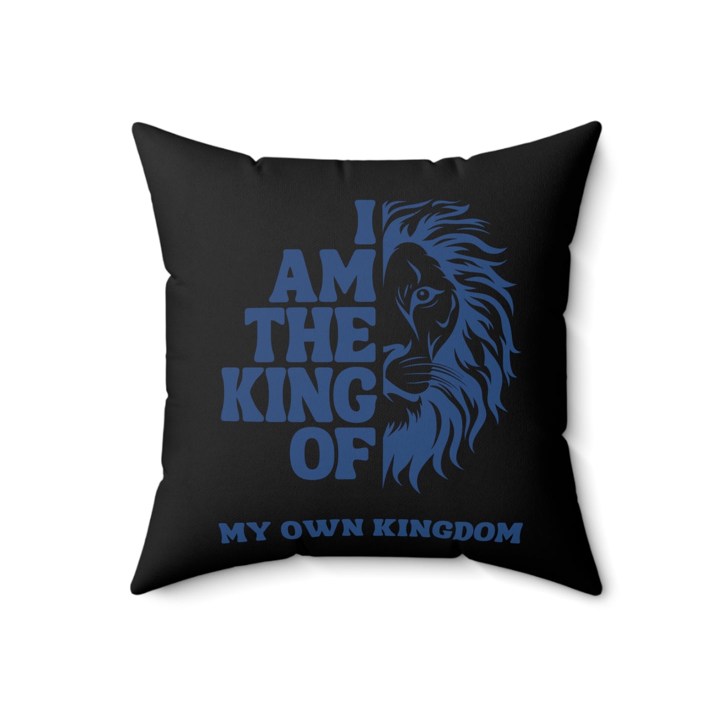 King Design Soft & Durable Square Pillow – Plush Polyester Cushion for Home & Office Decor