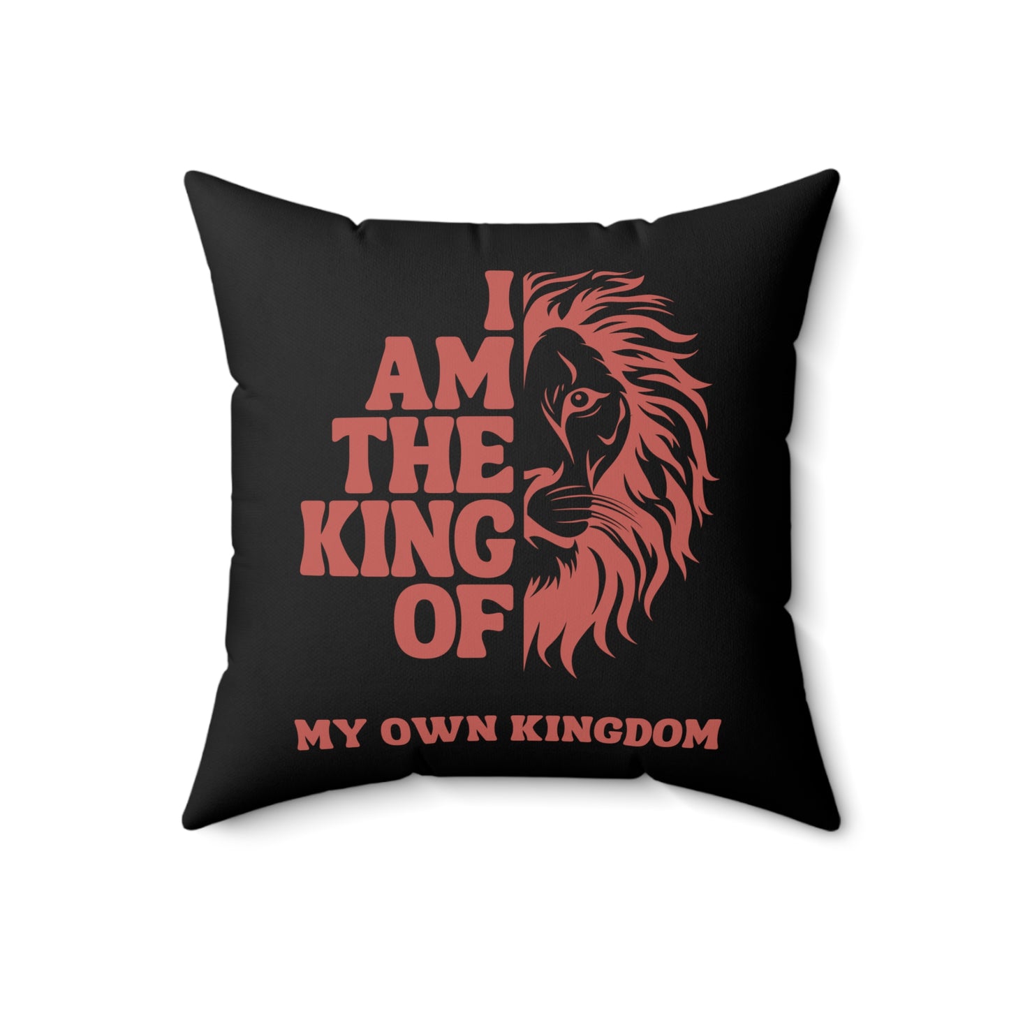 King Design Soft & Durable Square Pillow – Plush Polyester Cushion for Home & Office Decor