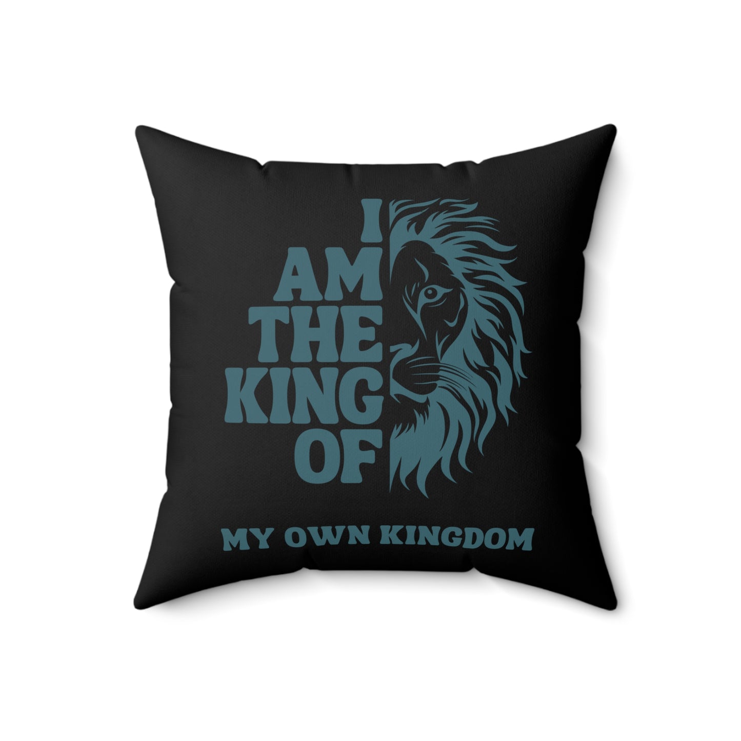 King Design Soft & Durable Square Pillow – Plush Polyester Cushion for Home & Office Decor