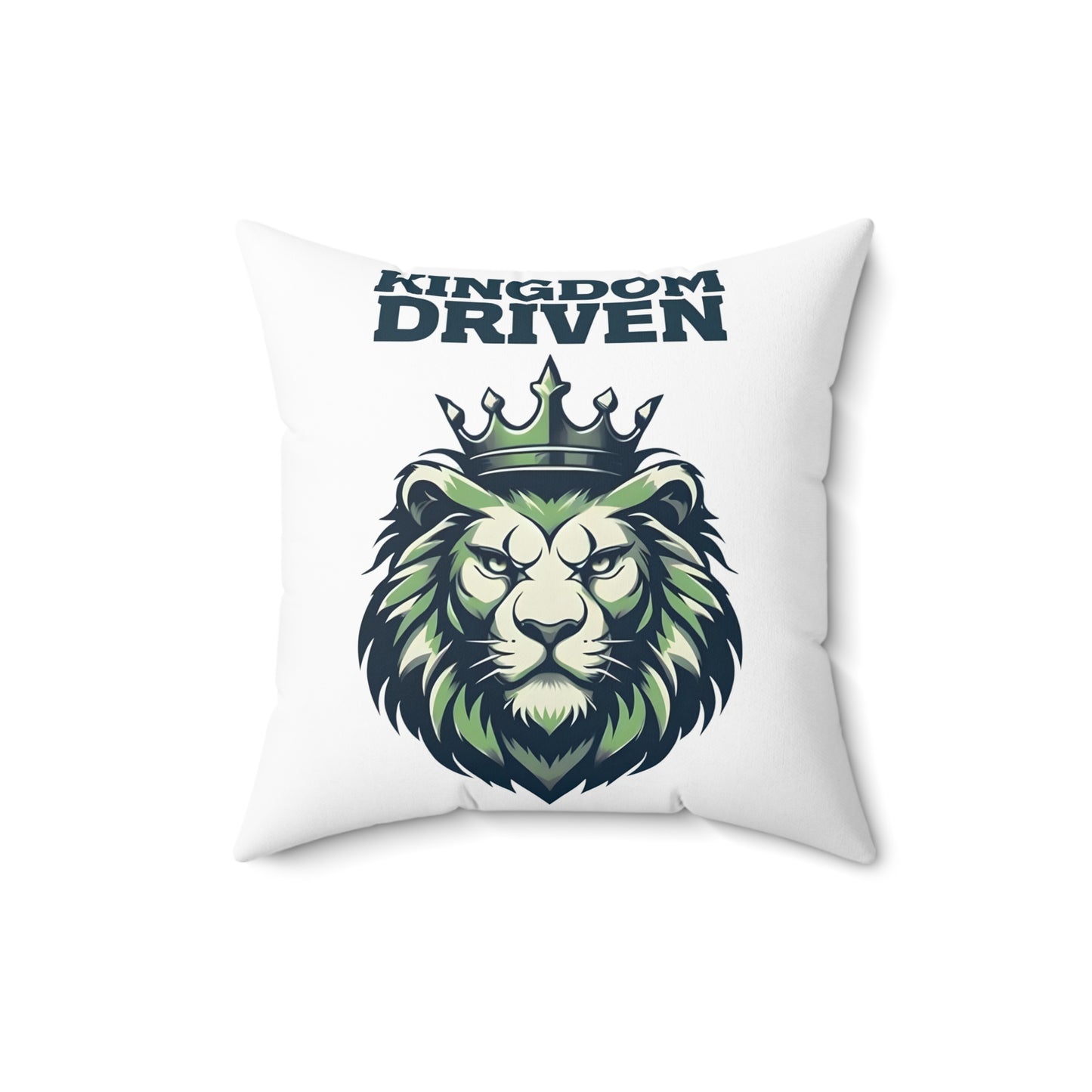 Kingdom Driven Soft & Durable Square Pillow – Plush Polyester Cushion for Home & Office Decor