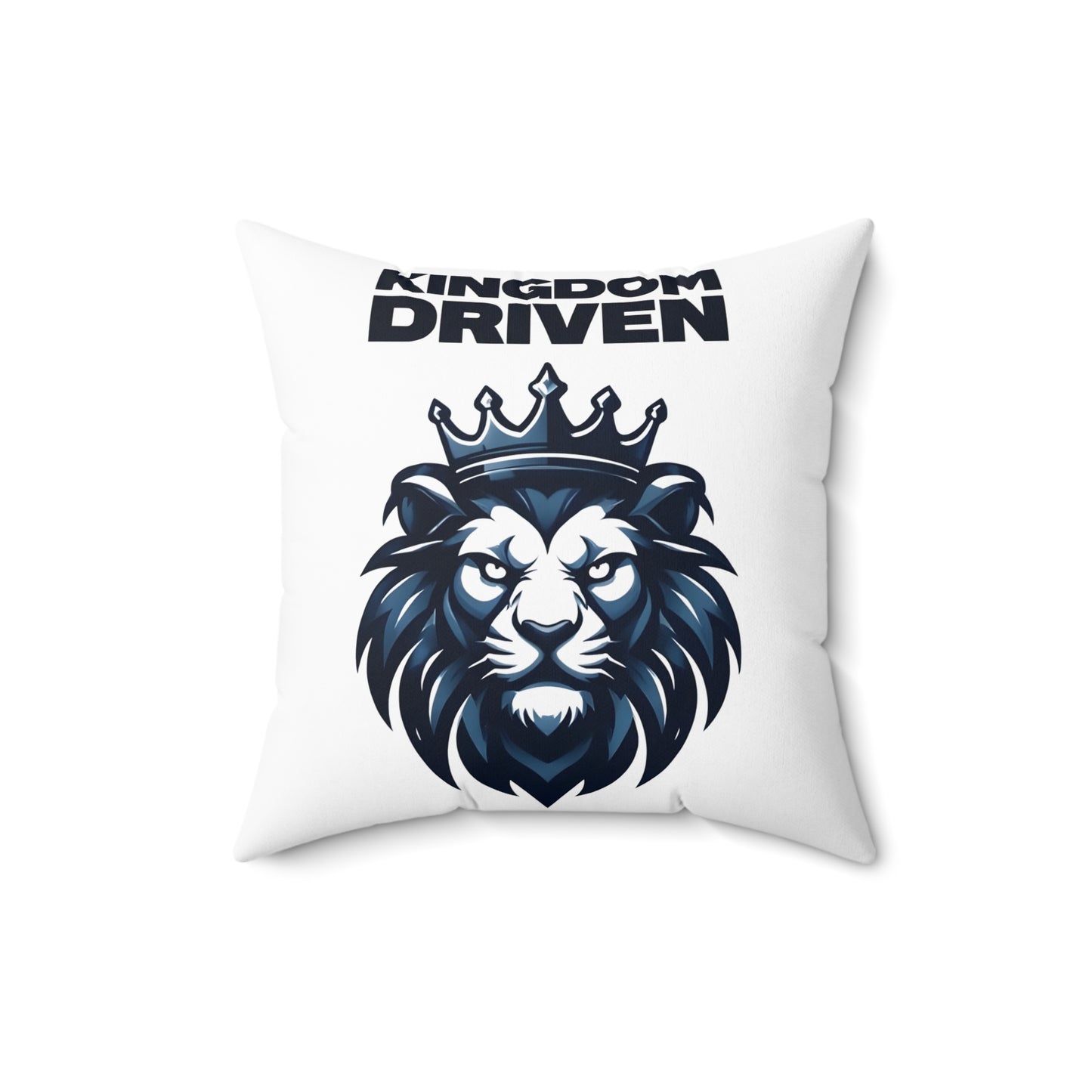 Kingdom Driven Soft & Durable Square Pillow – Plush Polyester Cushion for Home & Office Decor