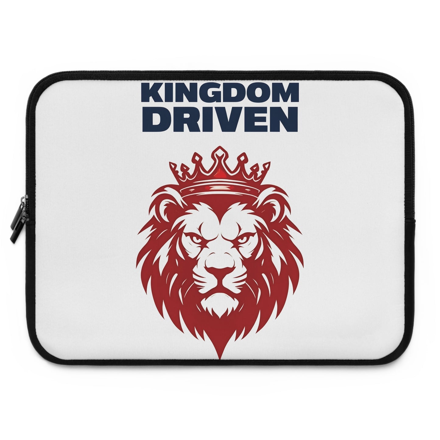 Kingdom Driven Laptop Sleeve – Water-Resistant Neoprene, Dual Zipper, Protective & Lightweight