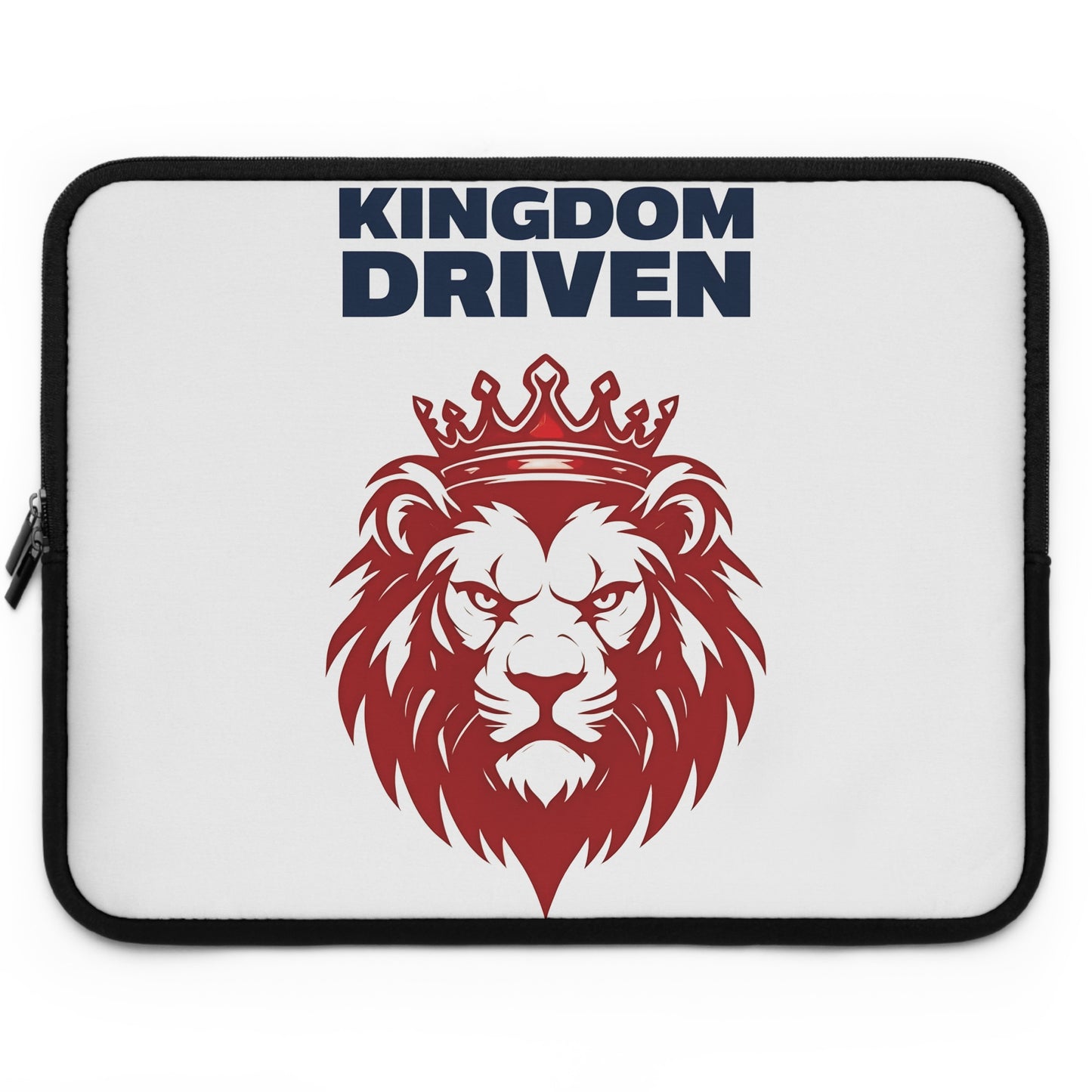 Kingdom Driven Laptop Sleeve – Water-Resistant Neoprene, Dual Zipper, Protective & Lightweight