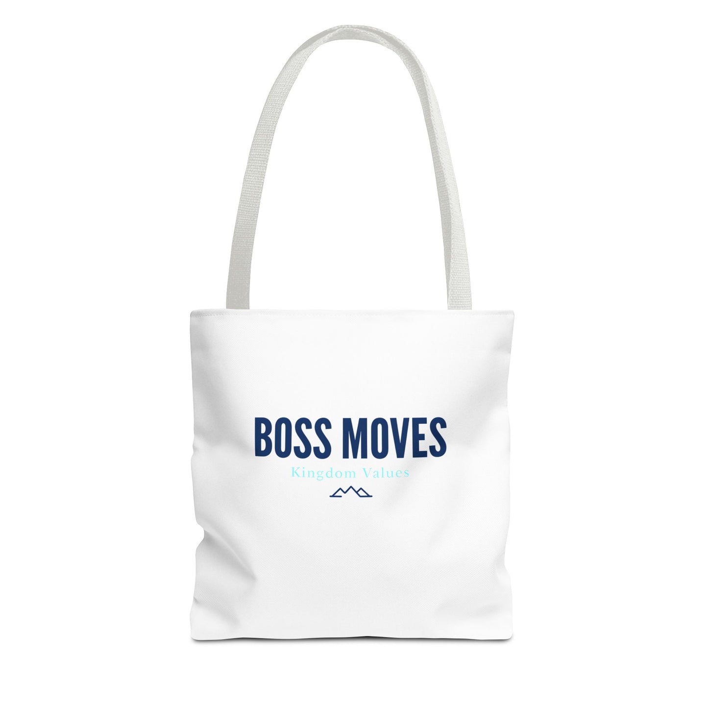 Boss Moves Tote Bag β Durable Canvas Bag with Empowering Kingdom Values Design for Everyday Use