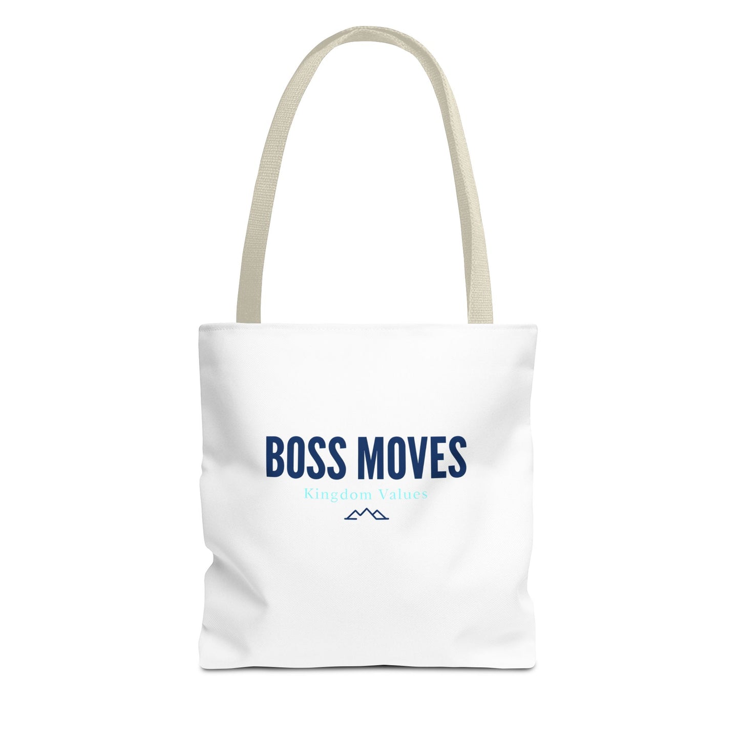 Boss Moves Tote Bag β Durable Canvas Bag with Empowering Kingdom Values Design for Everyday Use