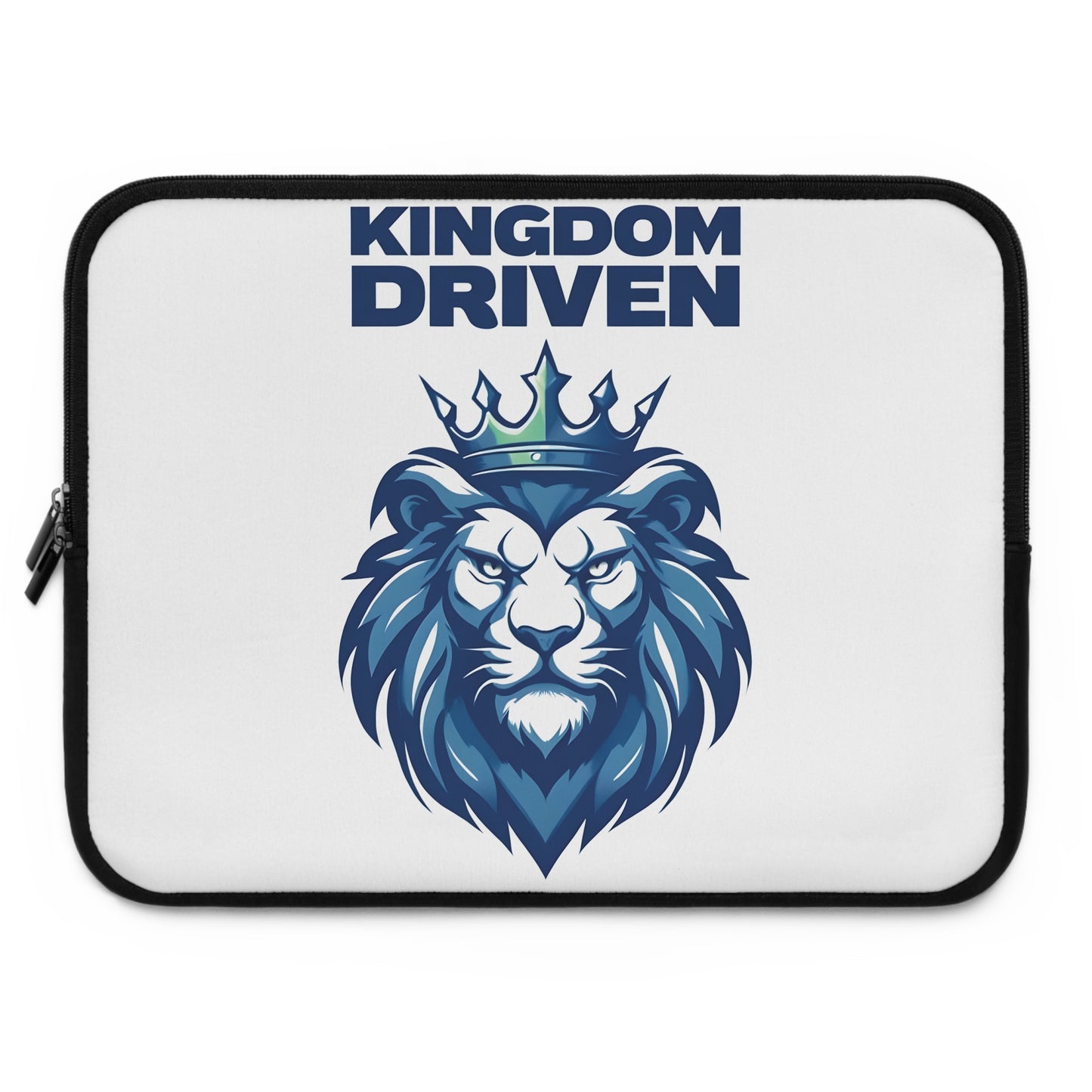 Kingdom Driven Laptop Sleeve – Water-Resistant Neoprene, Dual Zipper, Protective & Lightweight