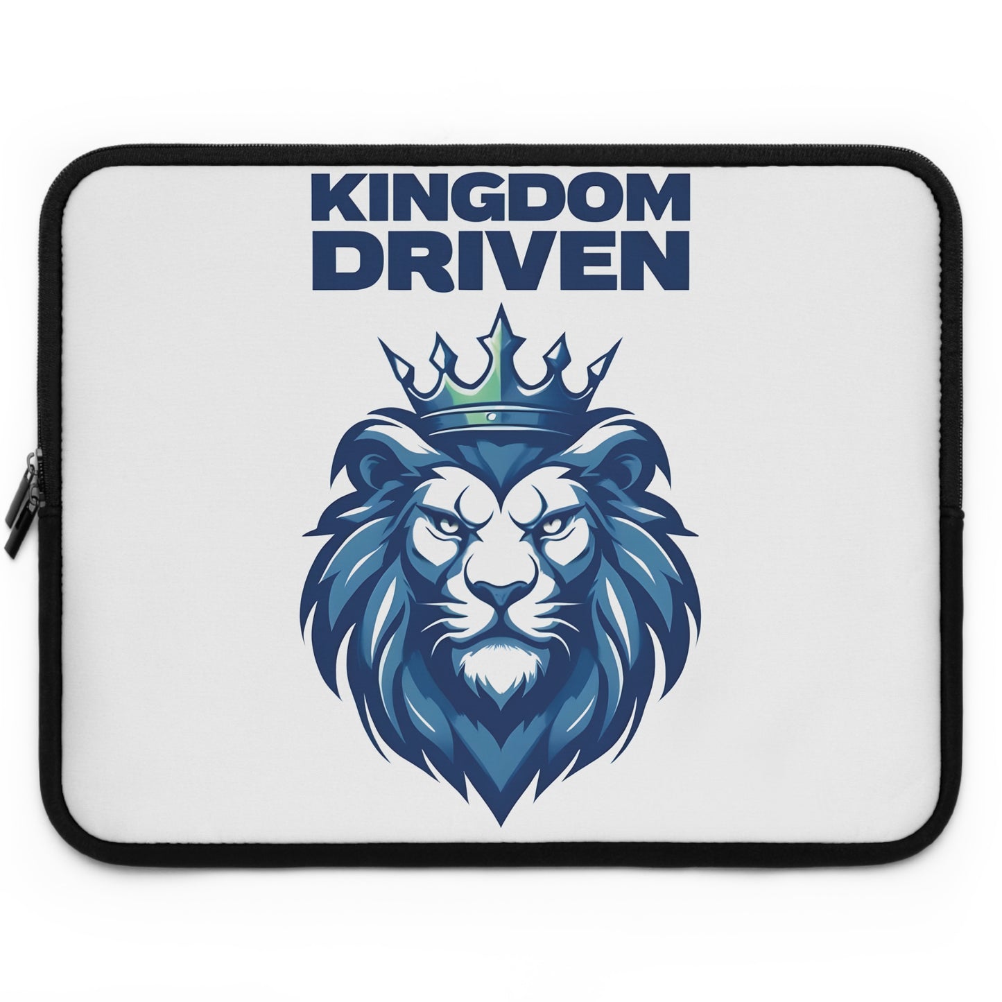 Kingdom Driven Laptop Sleeve – Water-Resistant Neoprene, Dual Zipper, Protective & Lightweight