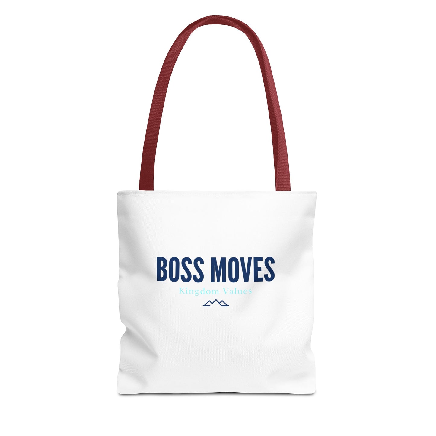 Boss Moves Tote Bag β Durable Canvas Bag with Empowering Kingdom Values Design for Everyday Use