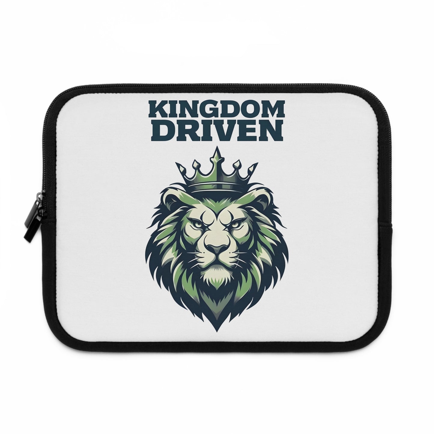 Kingdom Driven Laptop Sleeve – Water-Resistant Neoprene, Dual Zipper, Protective & Lightweight