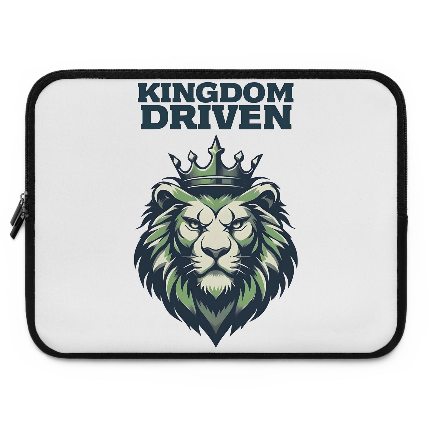 Kingdom Driven Laptop Sleeve – Water-Resistant Neoprene, Dual Zipper, Protective & Lightweight
