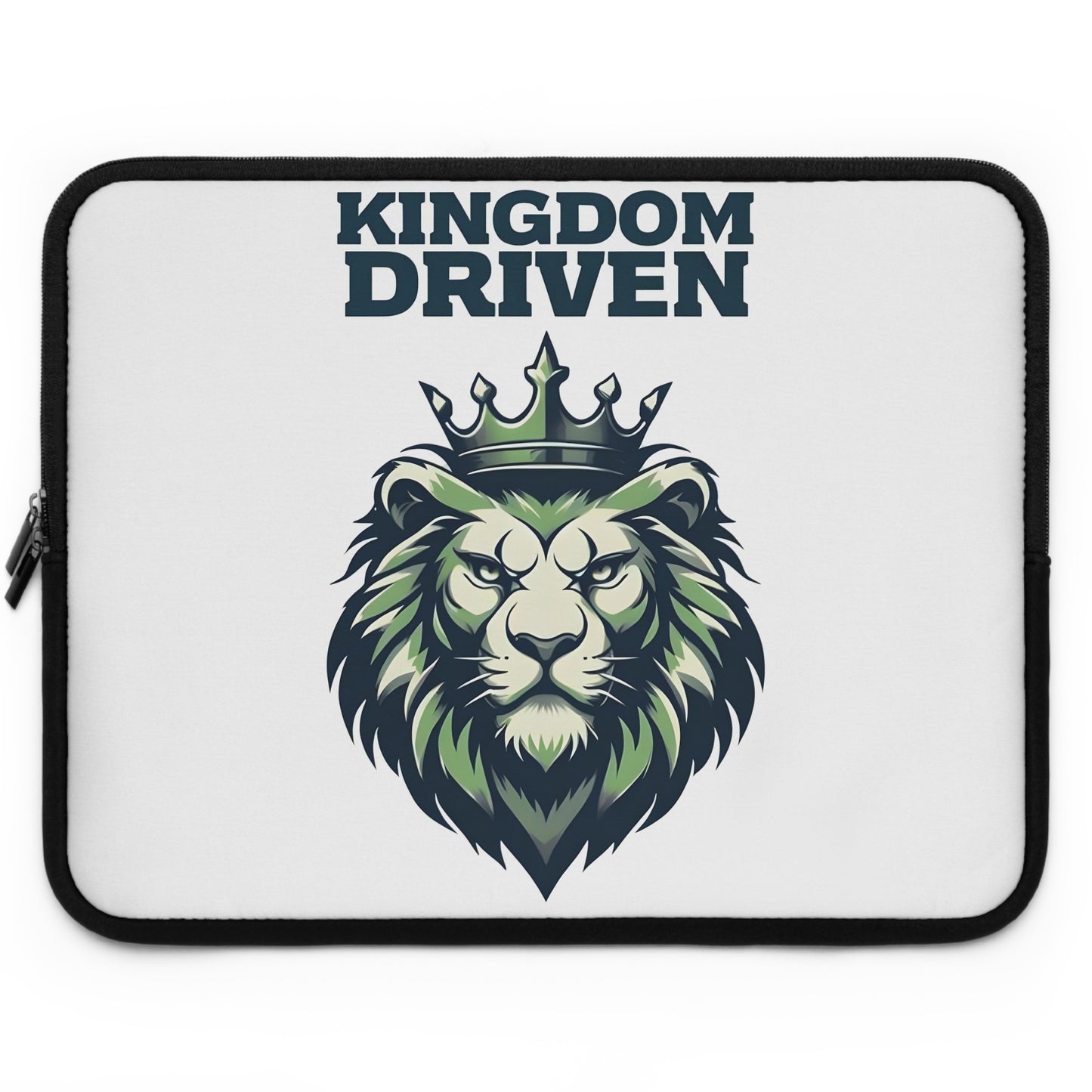 Kingdom Driven Laptop Sleeve – Water-Resistant Neoprene, Dual Zipper, Protective & Lightweight