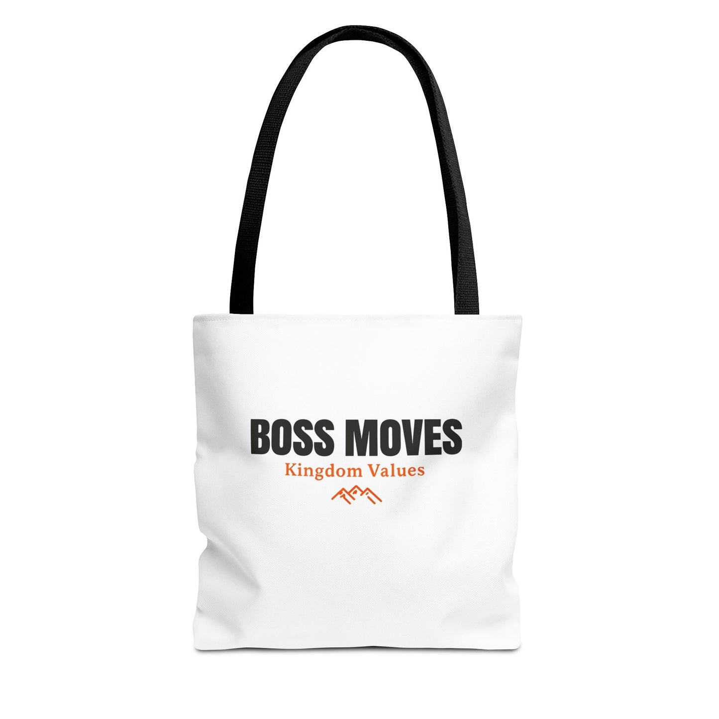 Boss Moves Tote Bag β Durable Canvas Bag with Empowering Kingdom Values Design for Everyday Use