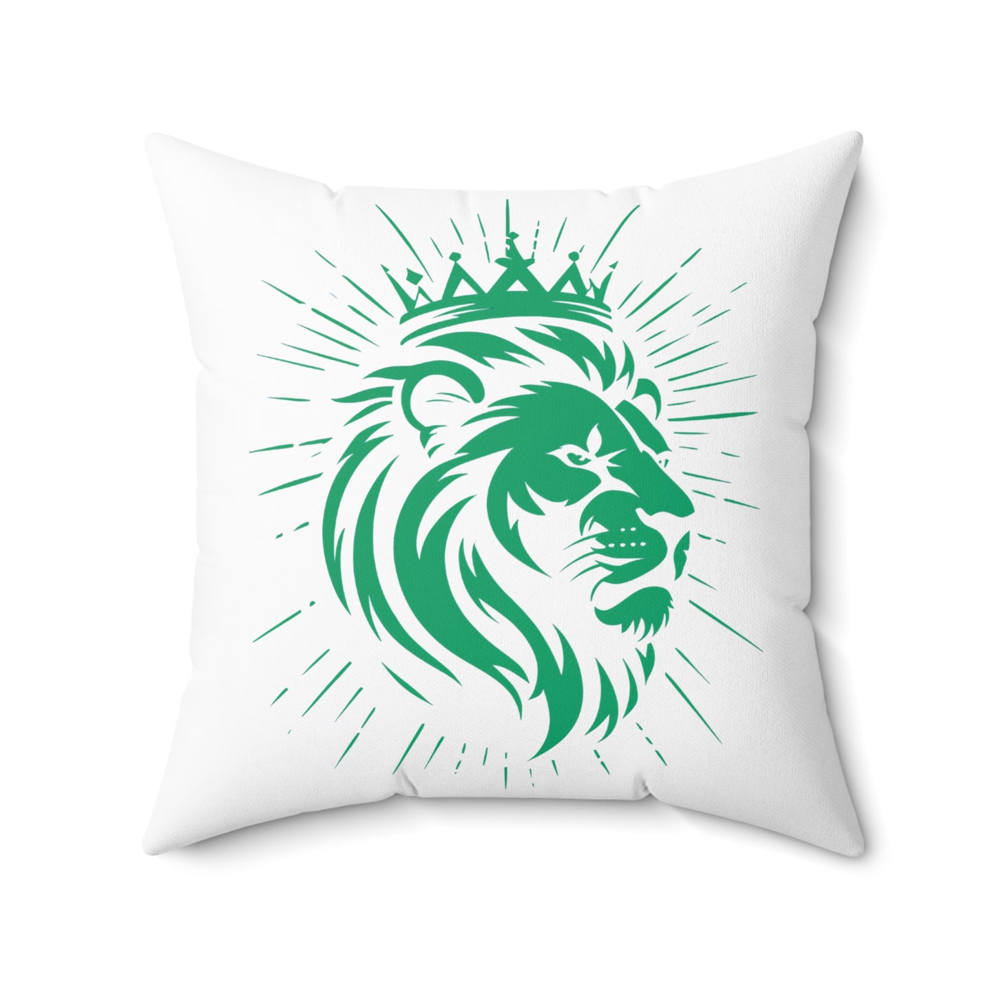 Spirit Animal Soft & Durable Square Pillow – Plush Polyester Cushion for Home & Office Decor