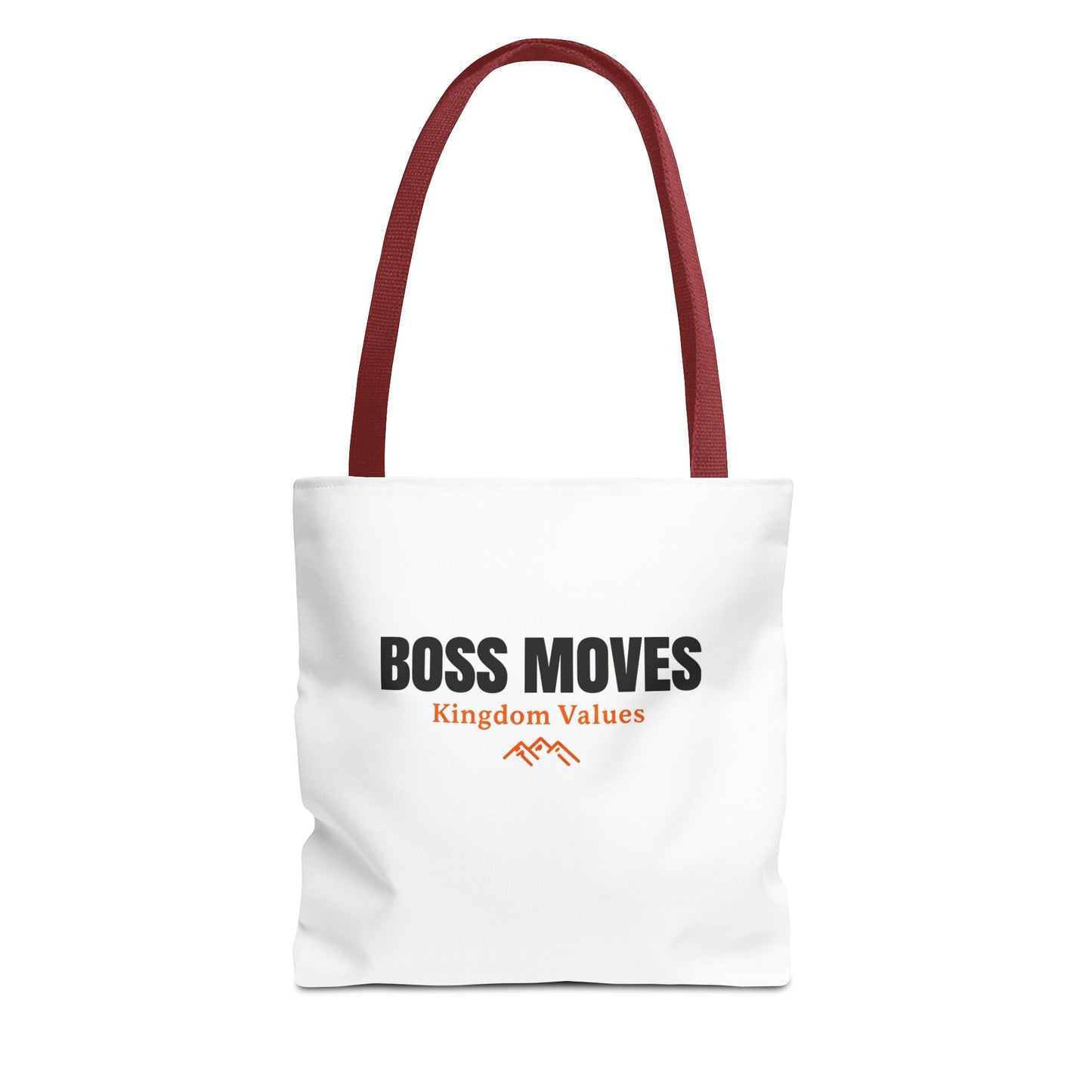 Boss Moves Tote Bag β Durable Canvas Bag with Empowering Kingdom Values Design for Everyday Use