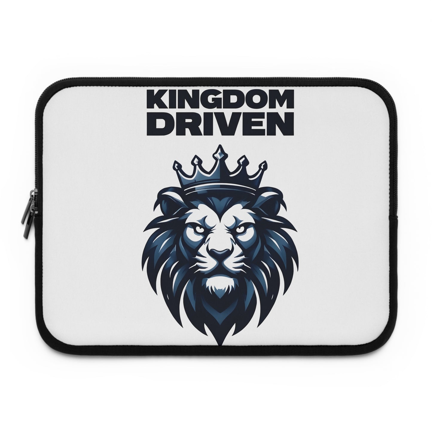 Kingdom Driven Laptop Sleeve – Water-Resistant Neoprene, Dual Zipper, Protective & Lightweight