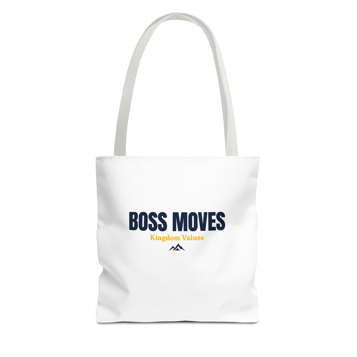 Boss Moves Tote Bag β Durable Canvas Bag with Empowering Kingdom Values Design for Everyday Use