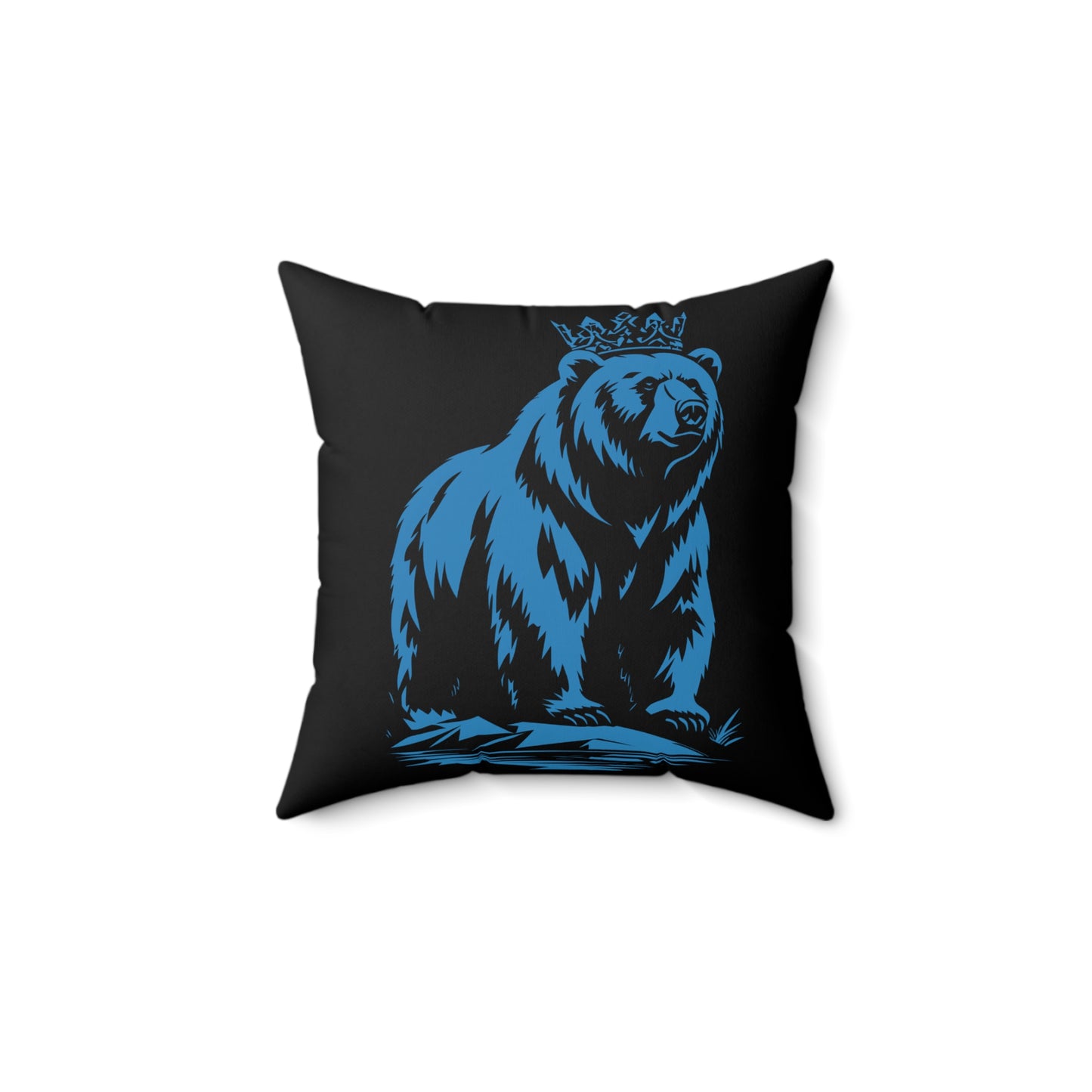Spirit Animal Soft & Durable Square Pillow – Plush Polyester Cushion for Home & Office Decor