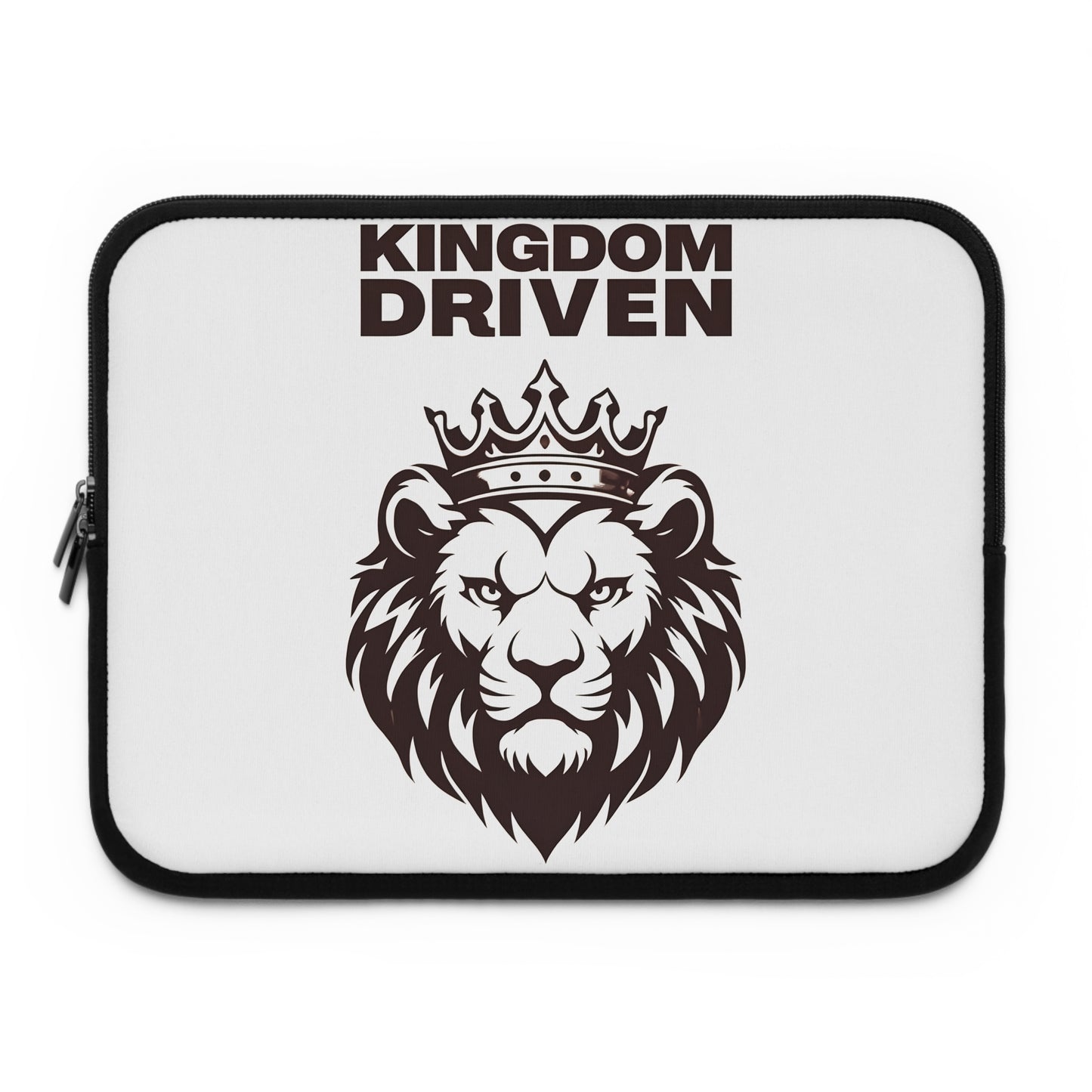 Kingdom Driven Laptop Sleeve – Water-Resistant Neoprene, Dual Zipper, Protective & Lightweight