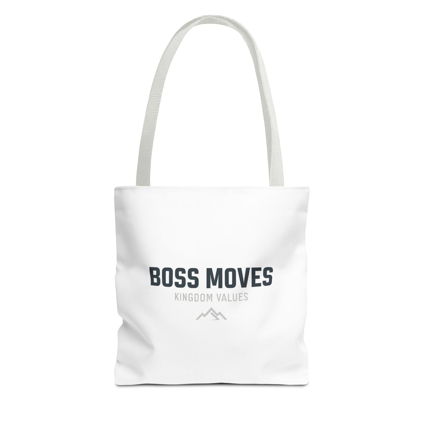 Boss Moves Tote Bag β Durable Canvas Bag with Empowering Kingdom Values Design for Everyday Use