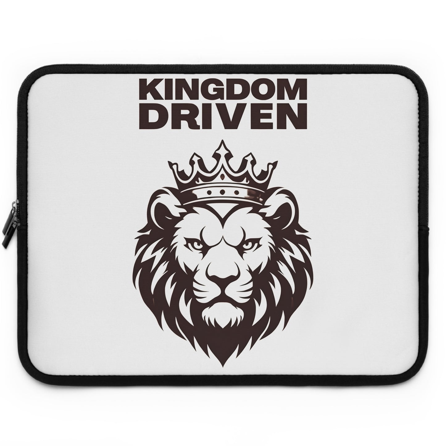 Kingdom Driven Laptop Sleeve – Water-Resistant Neoprene, Dual Zipper, Protective & Lightweight